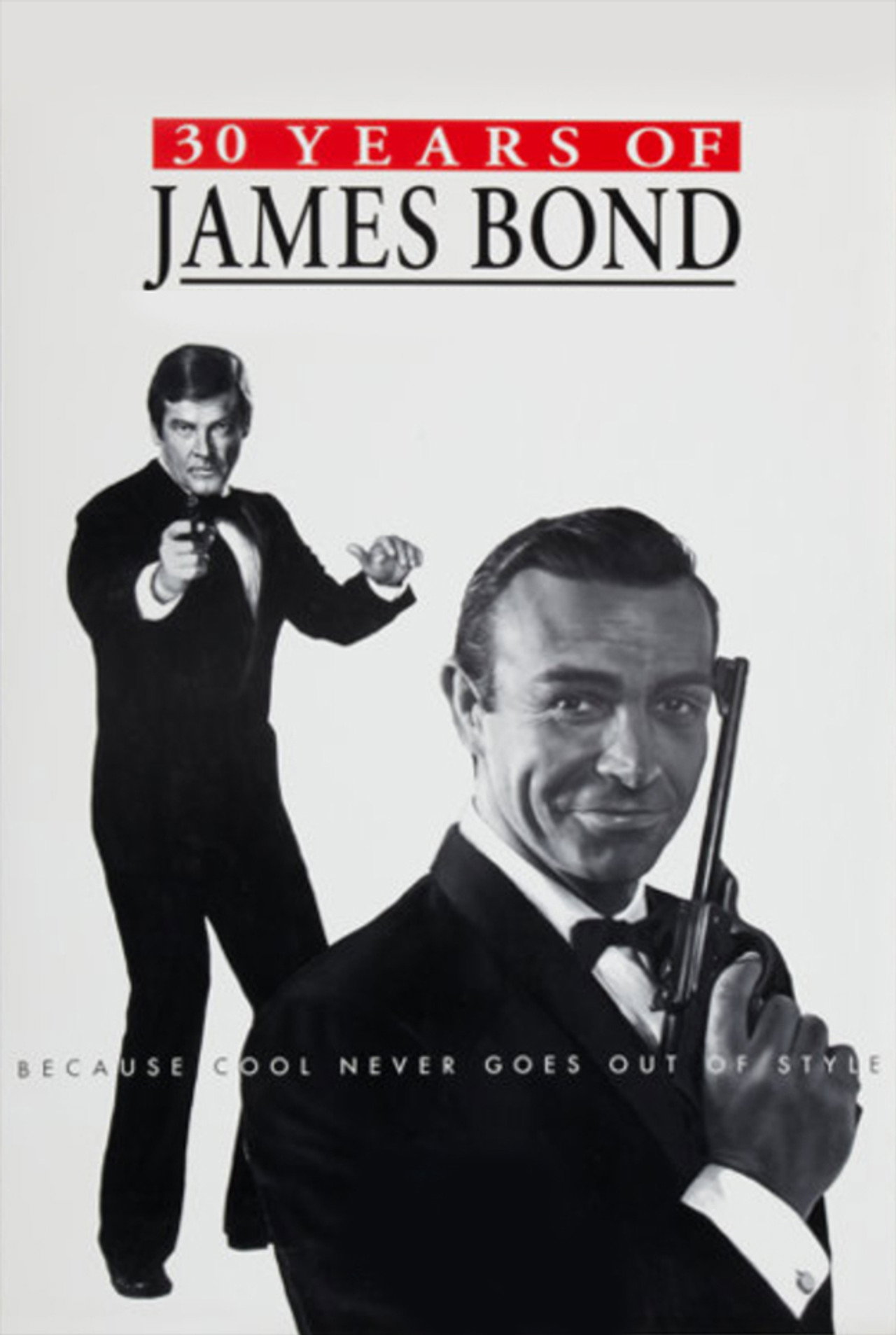 Pôster de 30 Years of James Bond