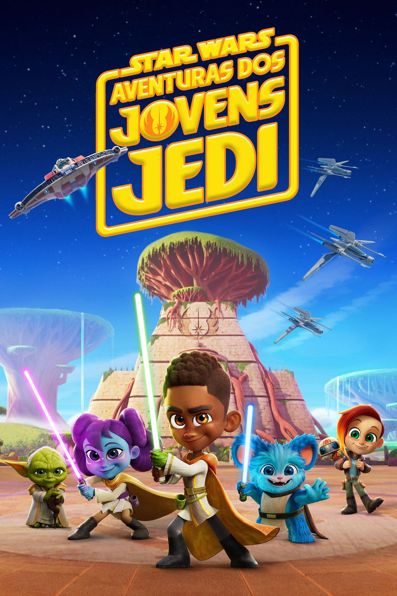 Pôster de Star Wars: Aventuras dos Jovens Jedi