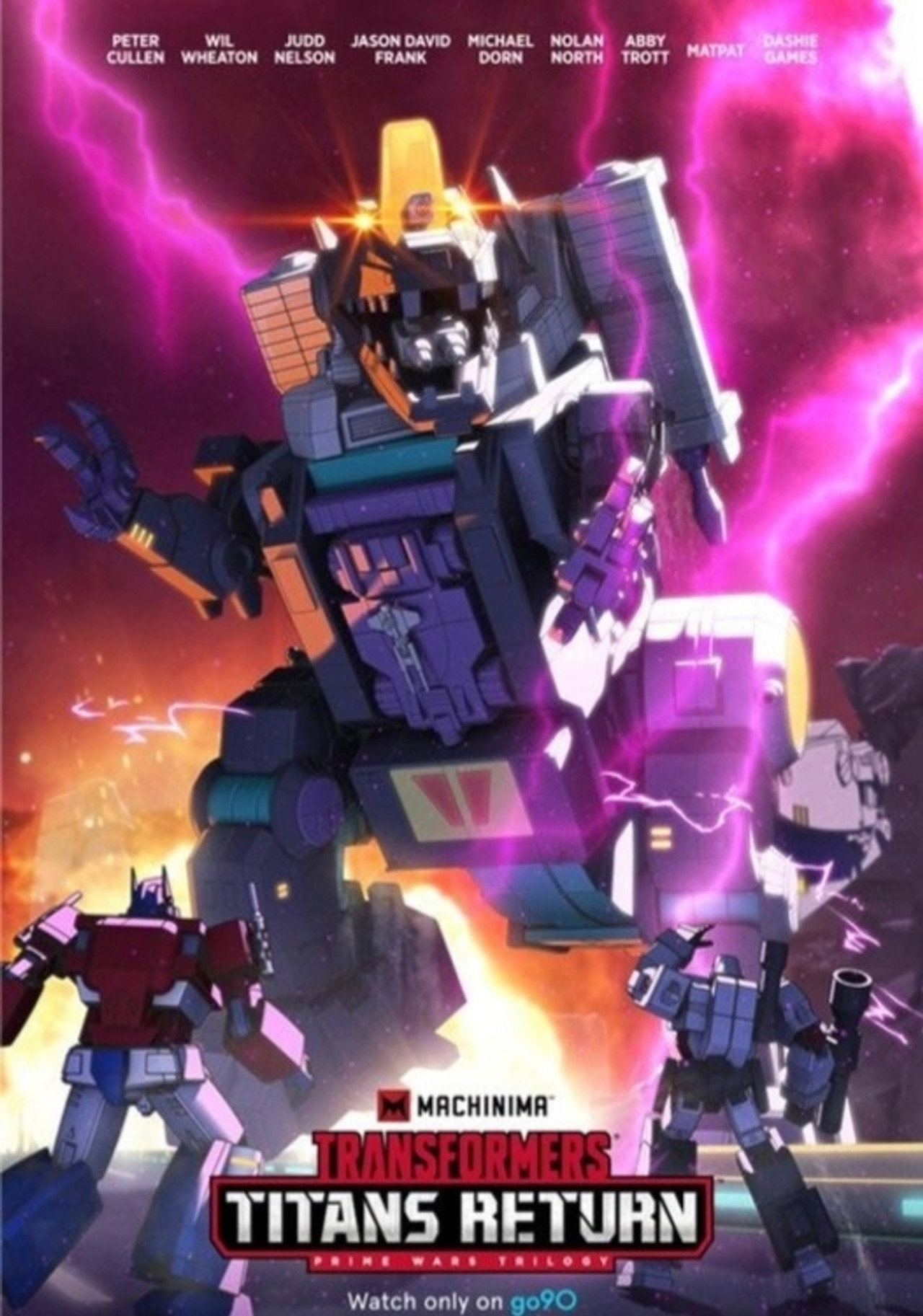 Pôster de Transformers: Titans Return