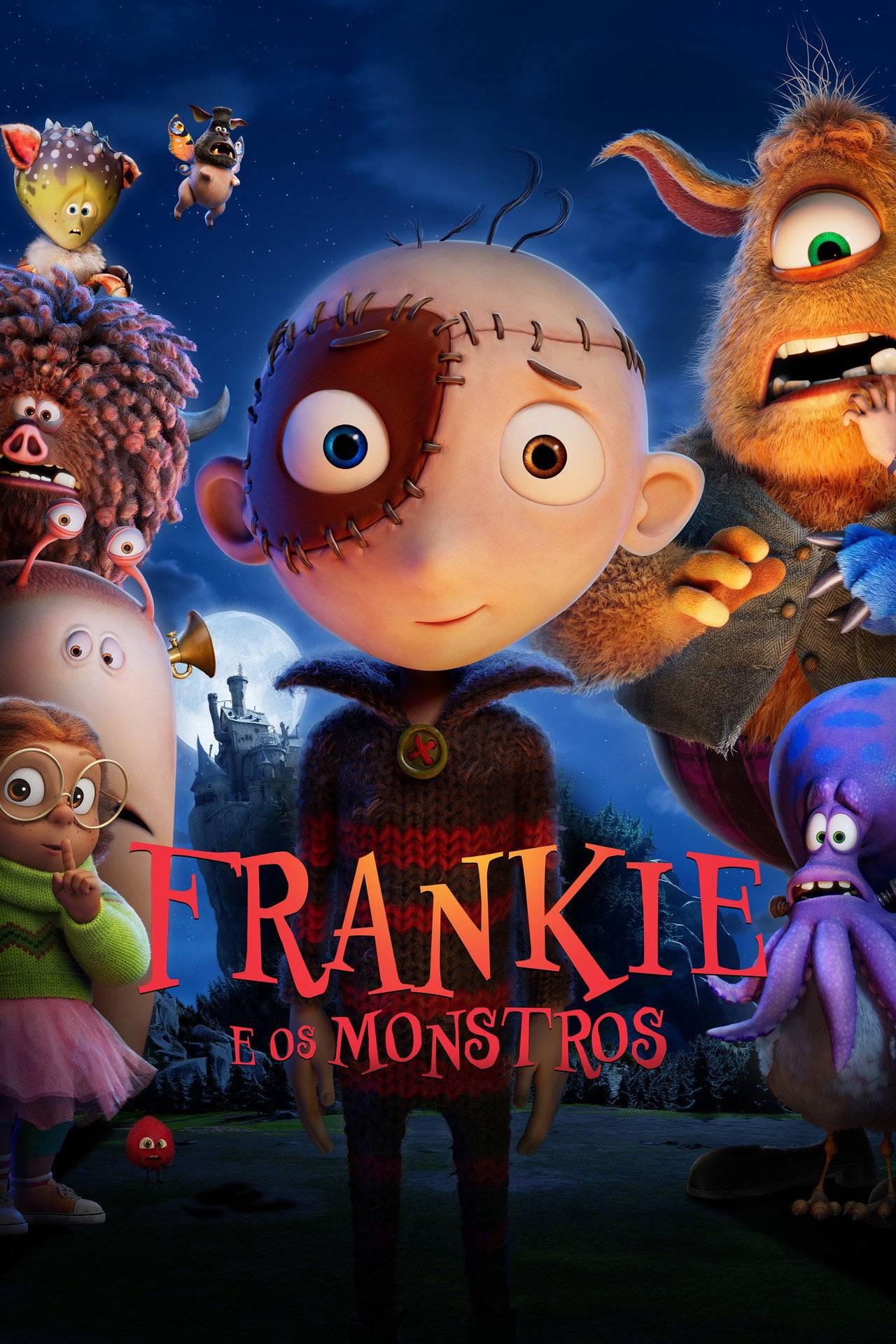 Pôster de Frankie e os Monstros