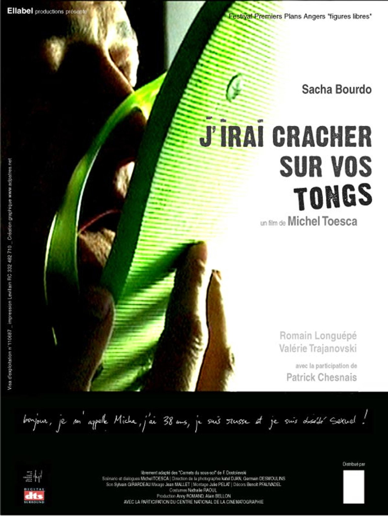 Pôster de J'irai cracher sur vos tongs