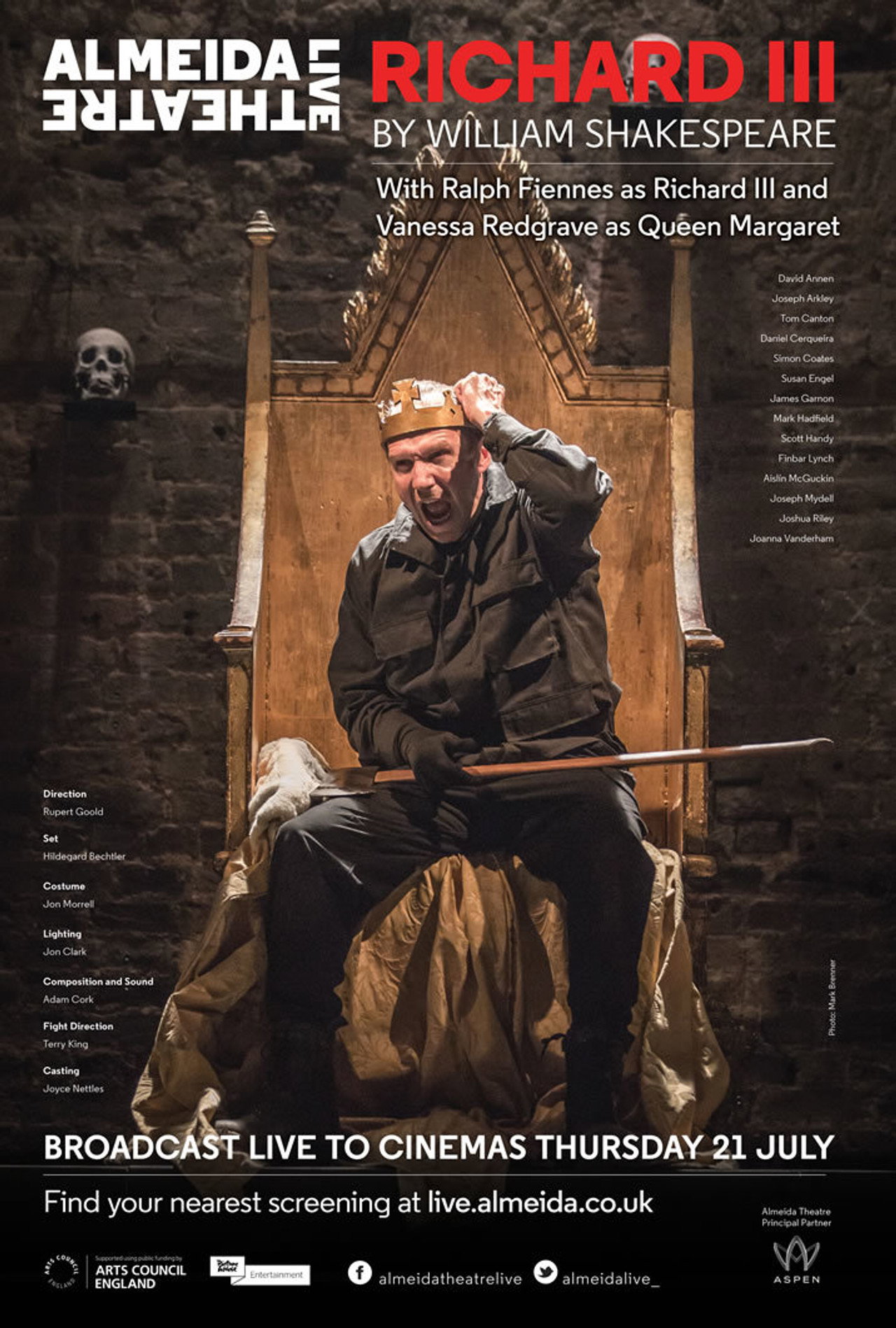 Pôster de Almeida Theatre Live: Richard III