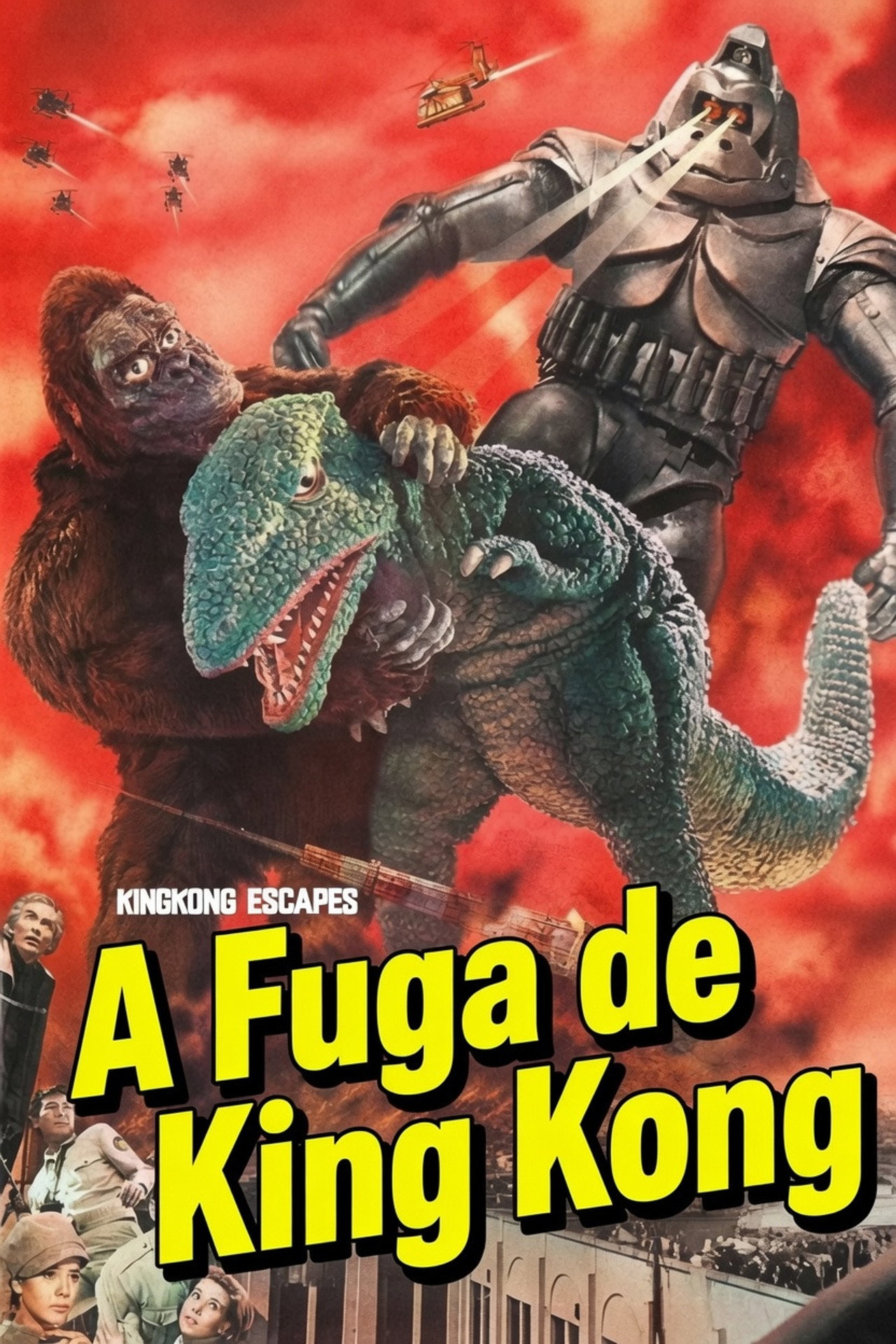Pôster de A Fuga de King Kong