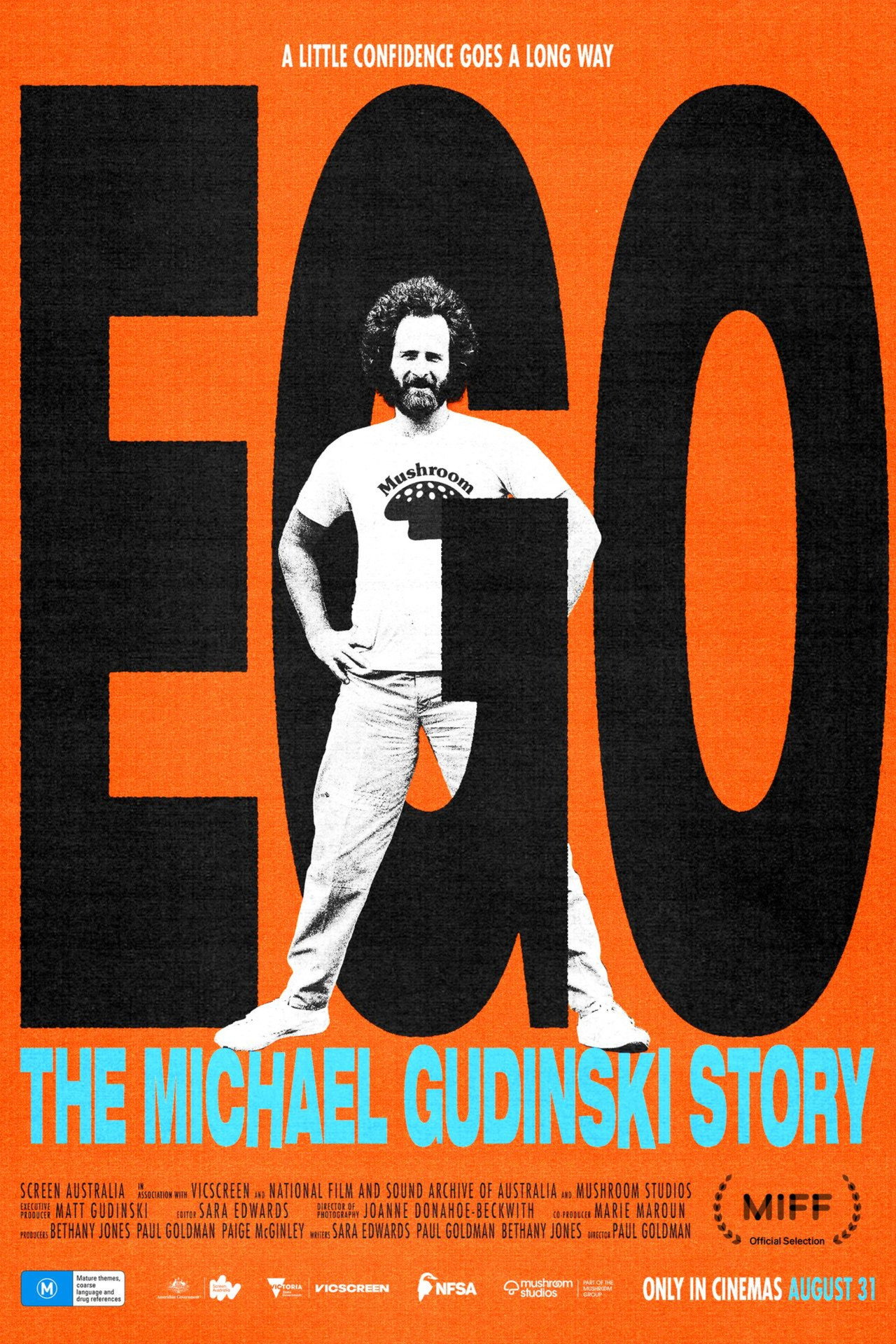Pôster de Ego: The Michael Gudinski Story