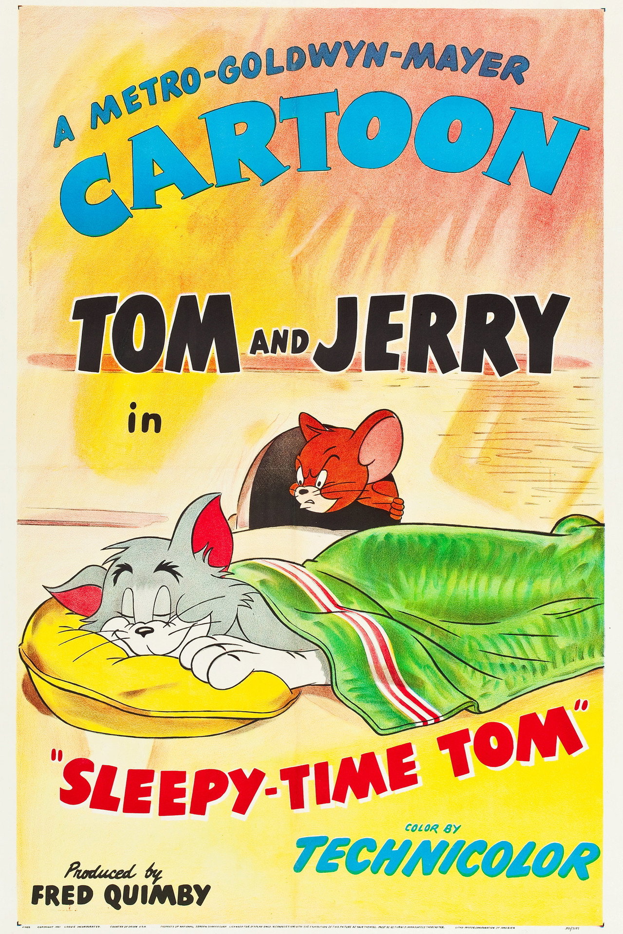 Pôster de Sleepy-Time Tom
