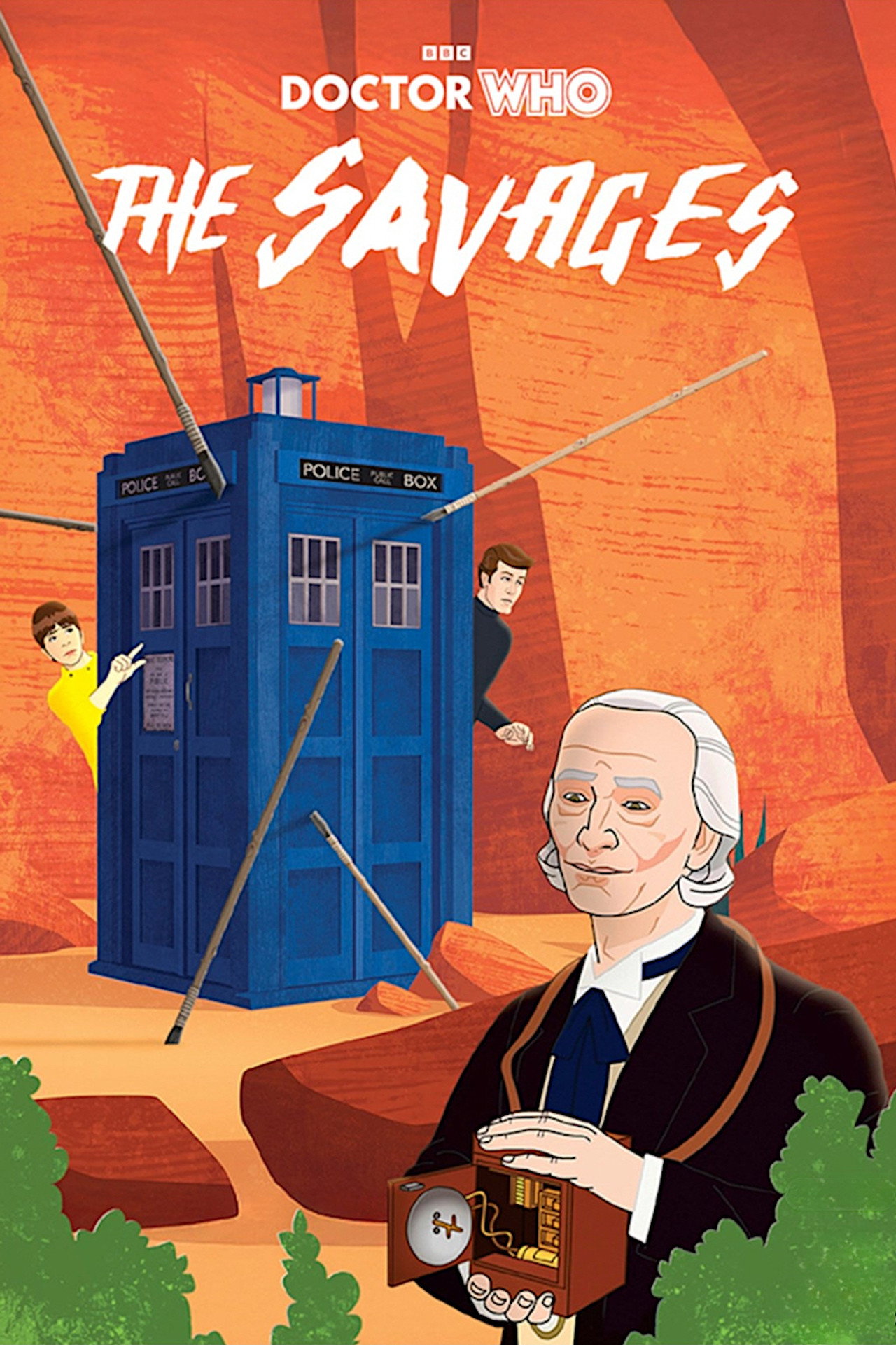 Pôster de Doctor Who: The Savages