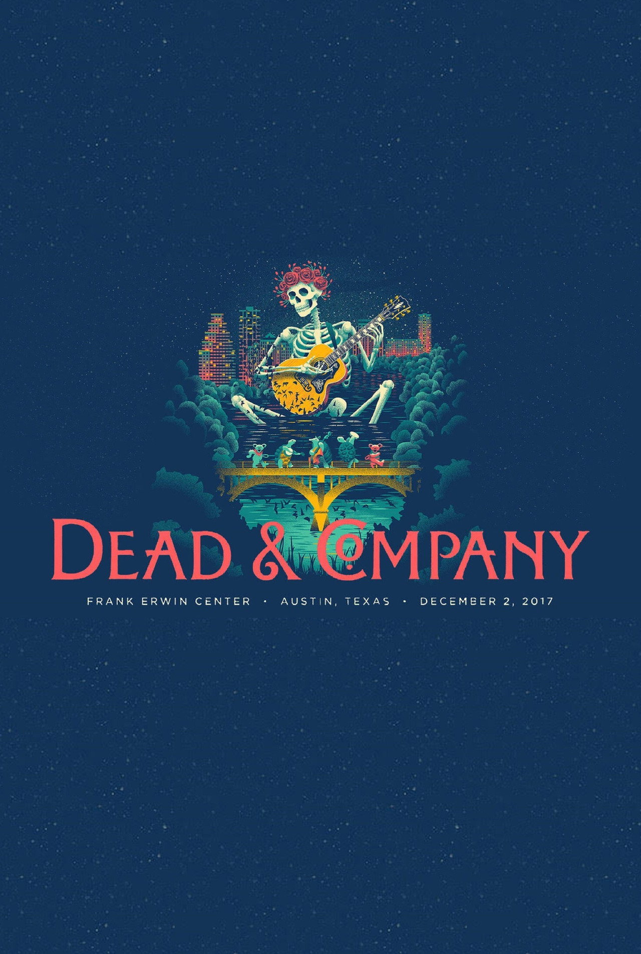 Pôster de Dead & Company: 2017.12.02 - Austin, TX