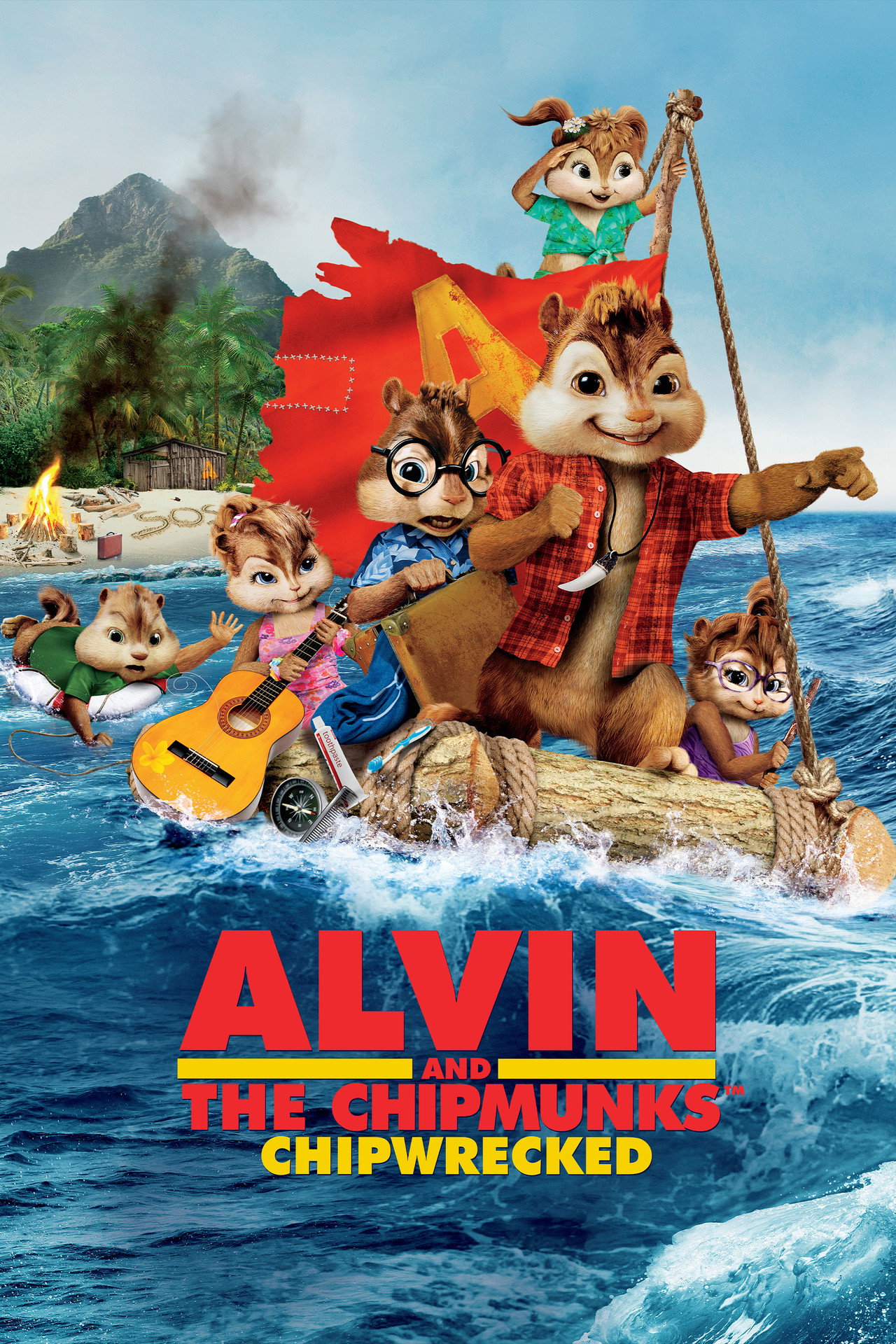 Pôster de Alvin and the Chipmunks: Chipwrecked