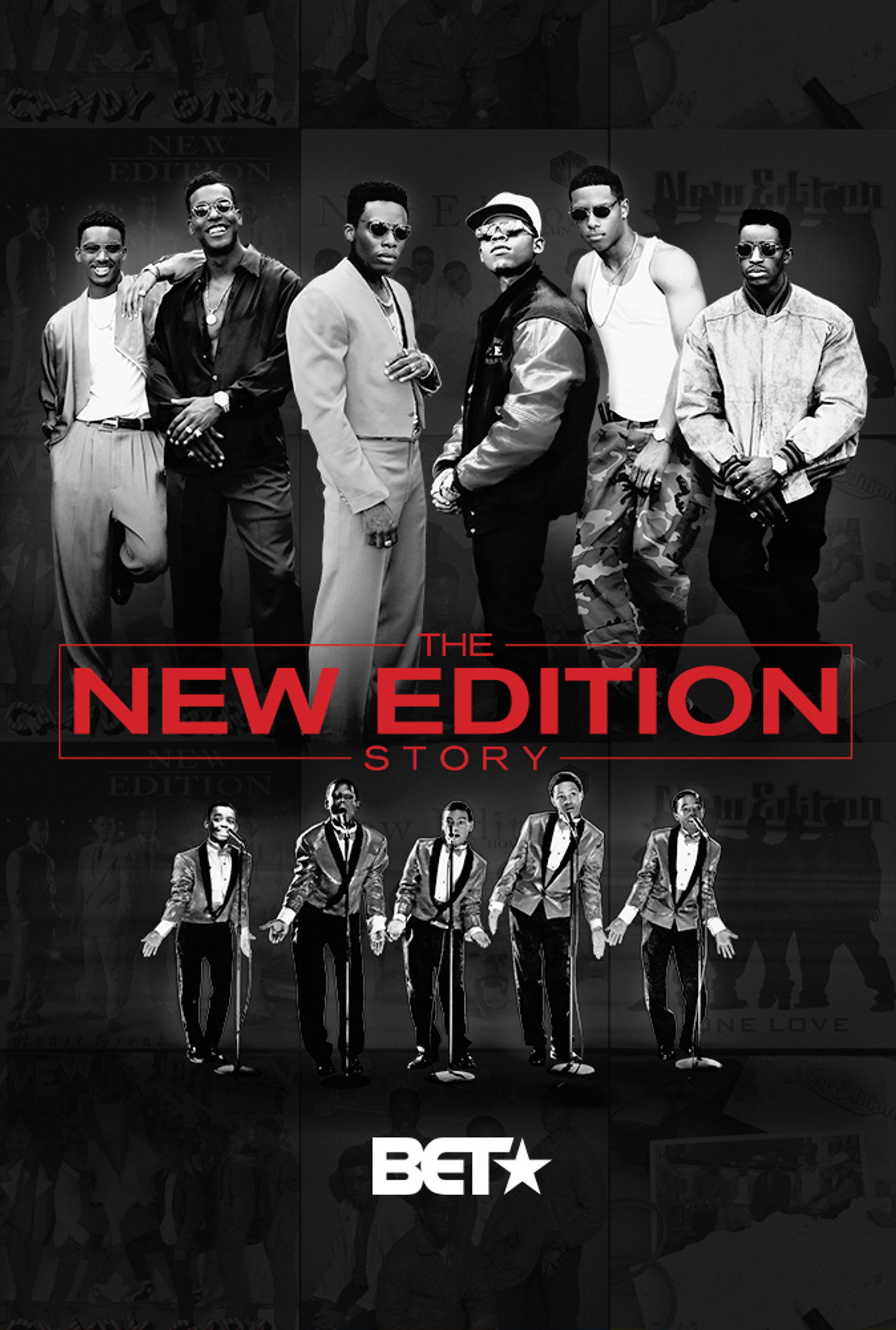Pôster de The New Edition Story