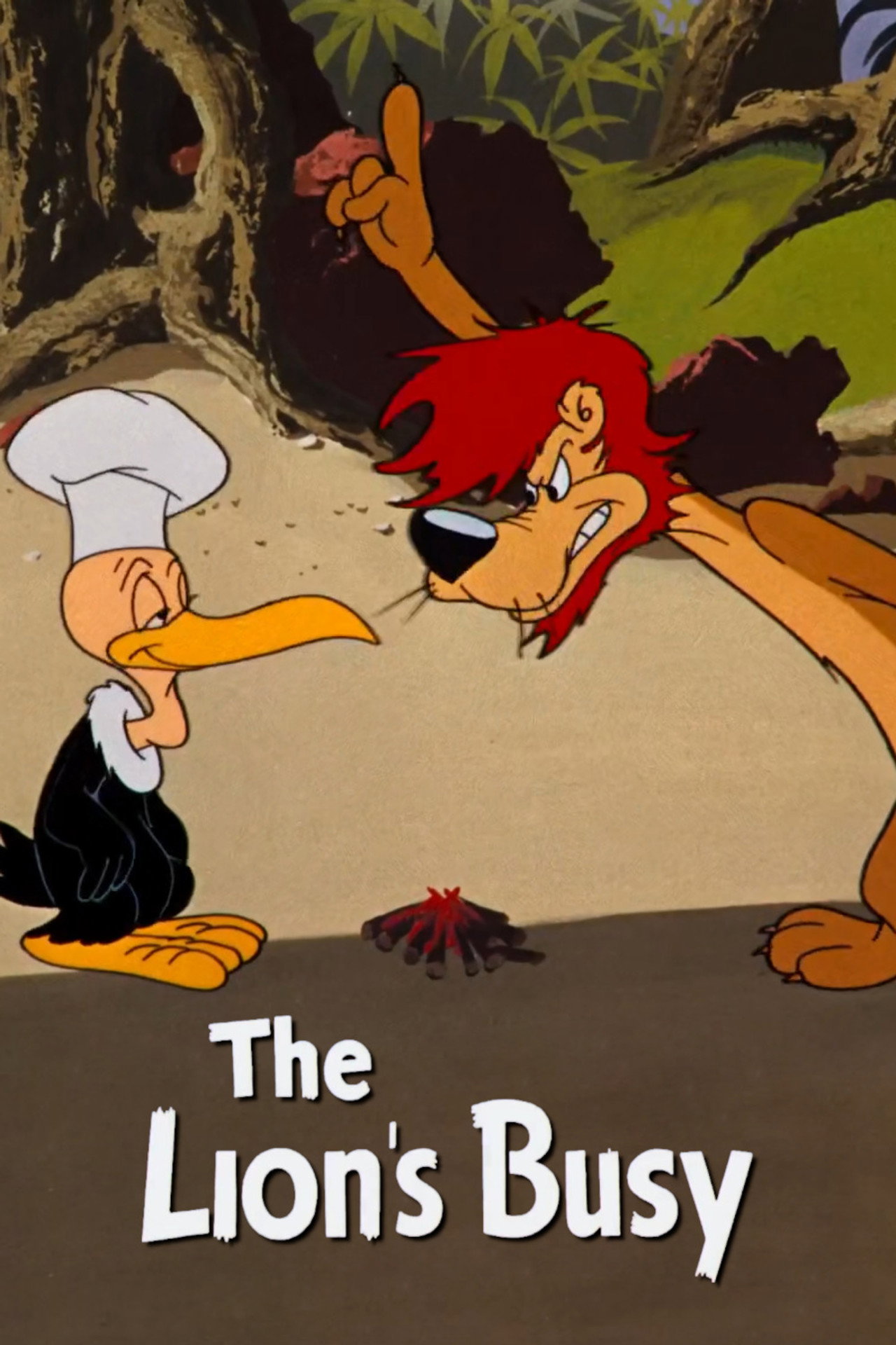 Pôster de The Lion's Busy