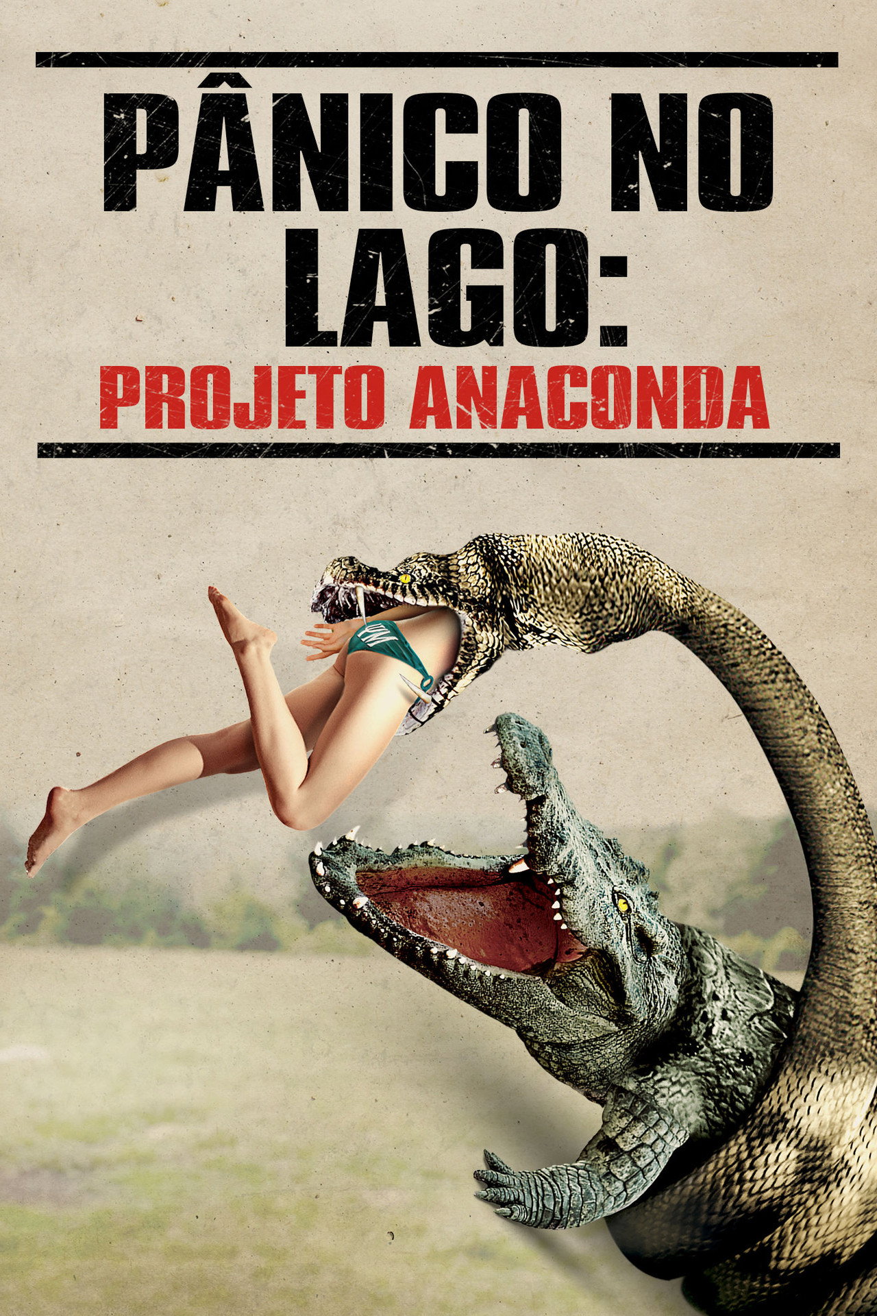 Pôster de Pânico no Lago: Projeto Anaconda