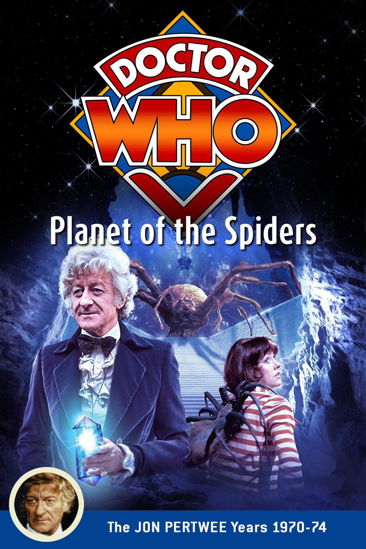 Pôster de Doctor Who: Planet of the Spiders