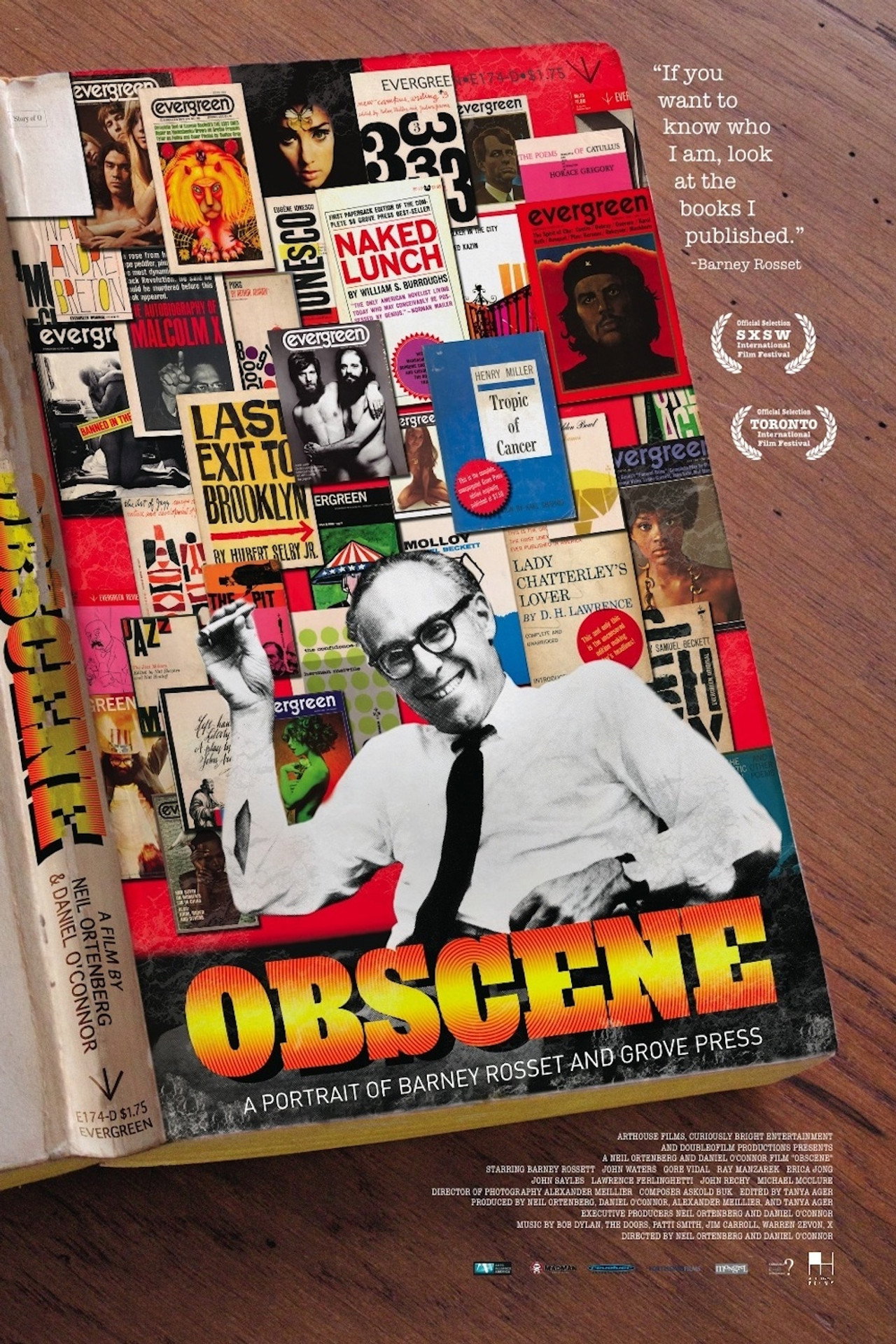 Pôster de Obscene: A Portrait of Barney Rosset and Grove Press