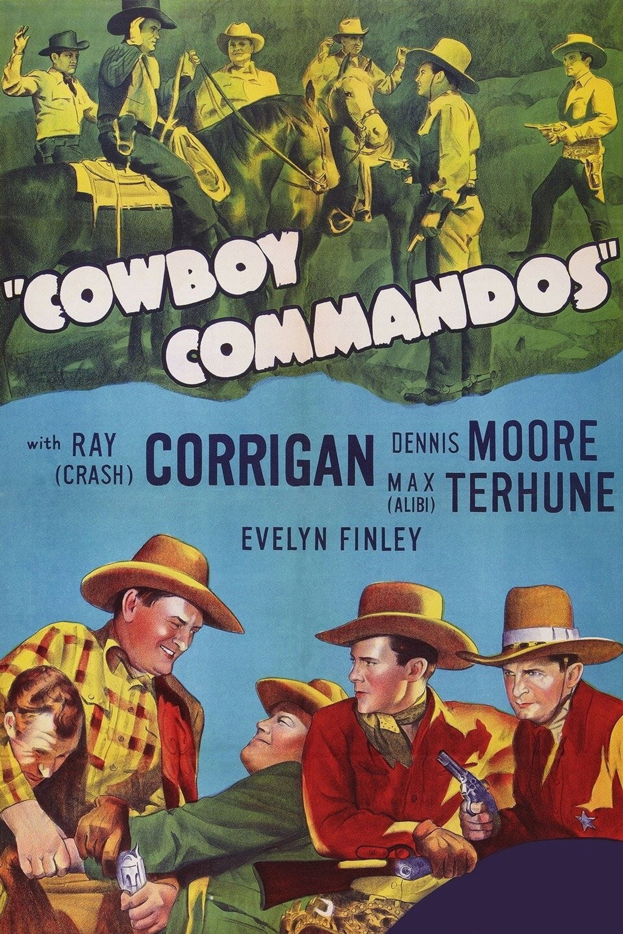 Pôster de Cowboy Commandos