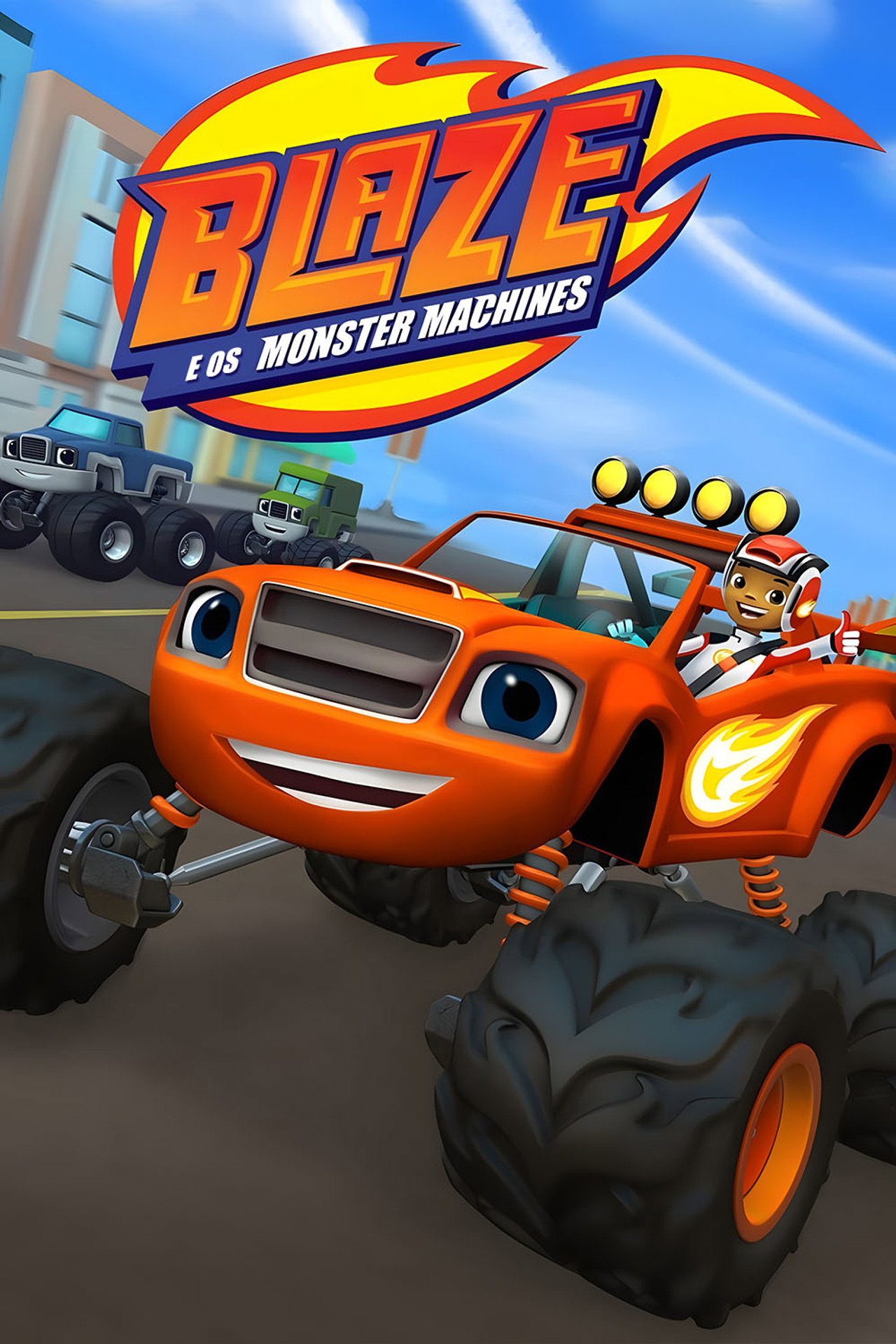 Pôster de Blaze e os Monster Machines