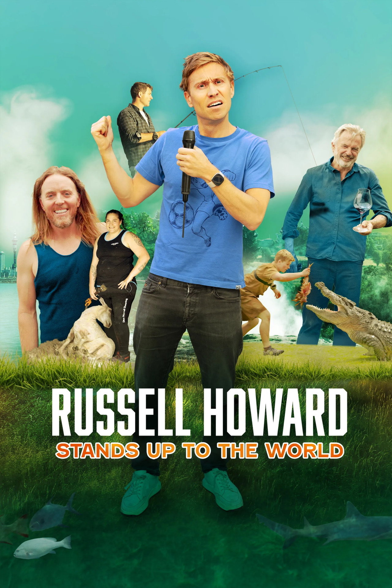 Pôster de Russell Howard Stands Up to the World