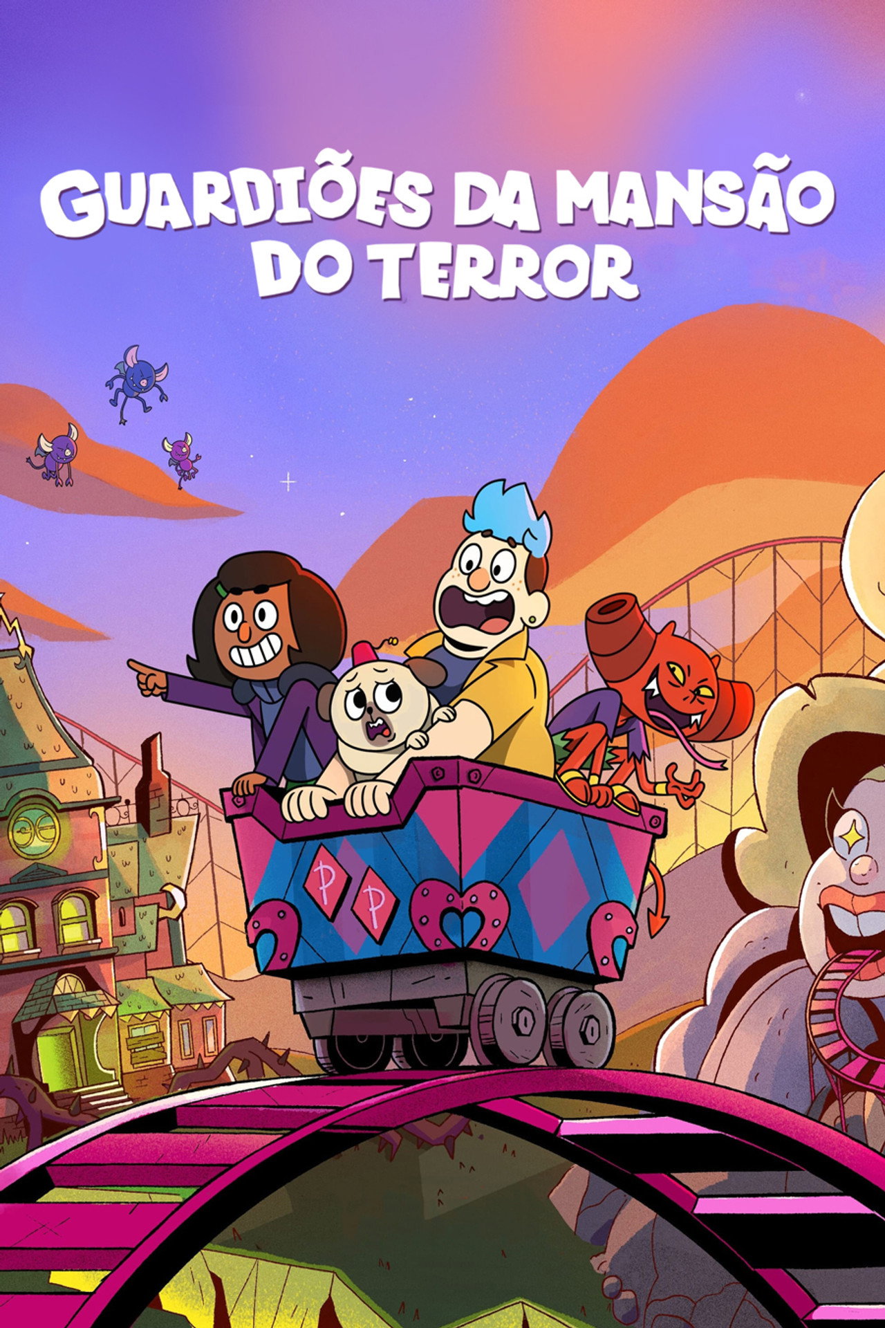 Pôster de Guardiões da Mansão do Terror