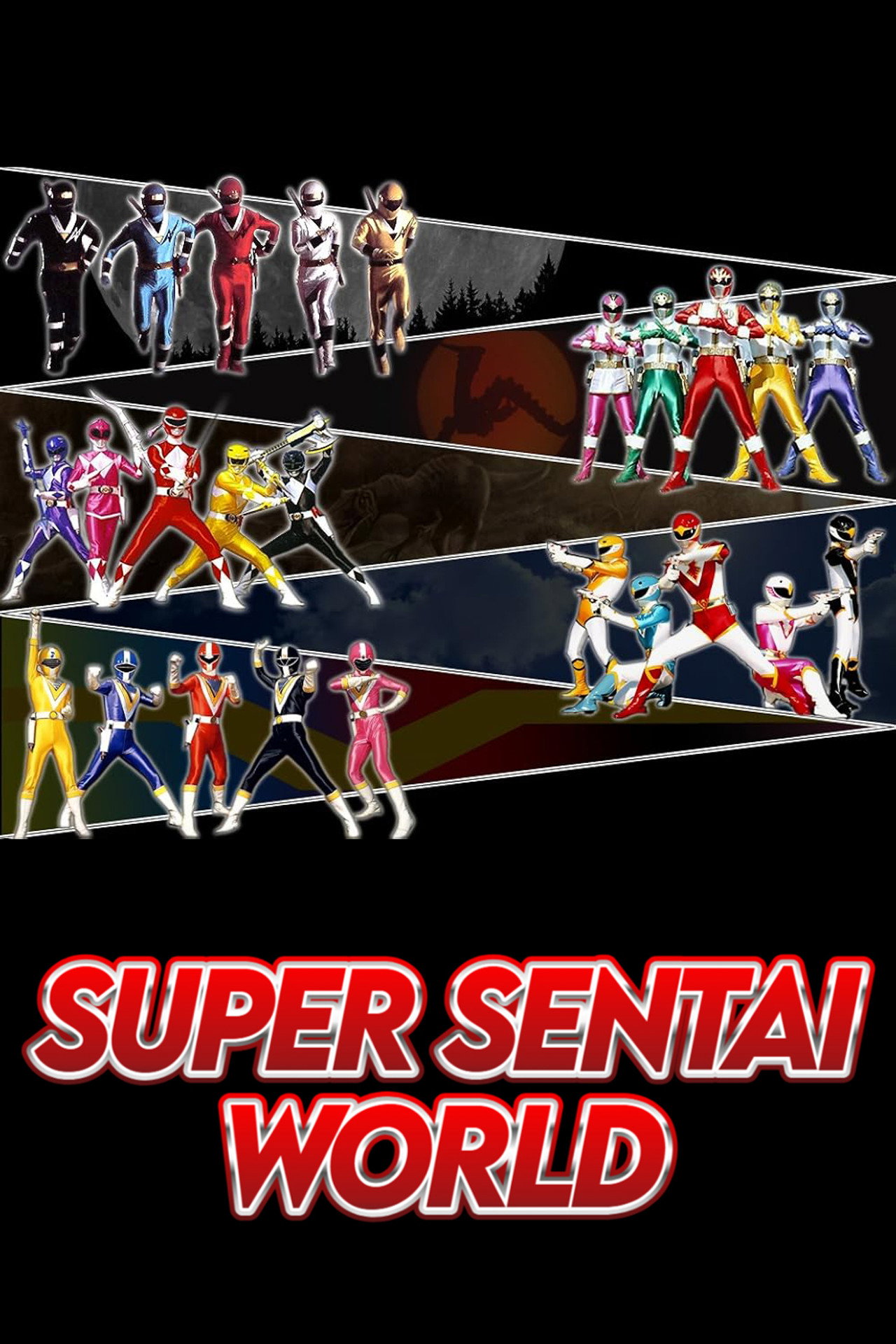 Pôster de Super Sentai World