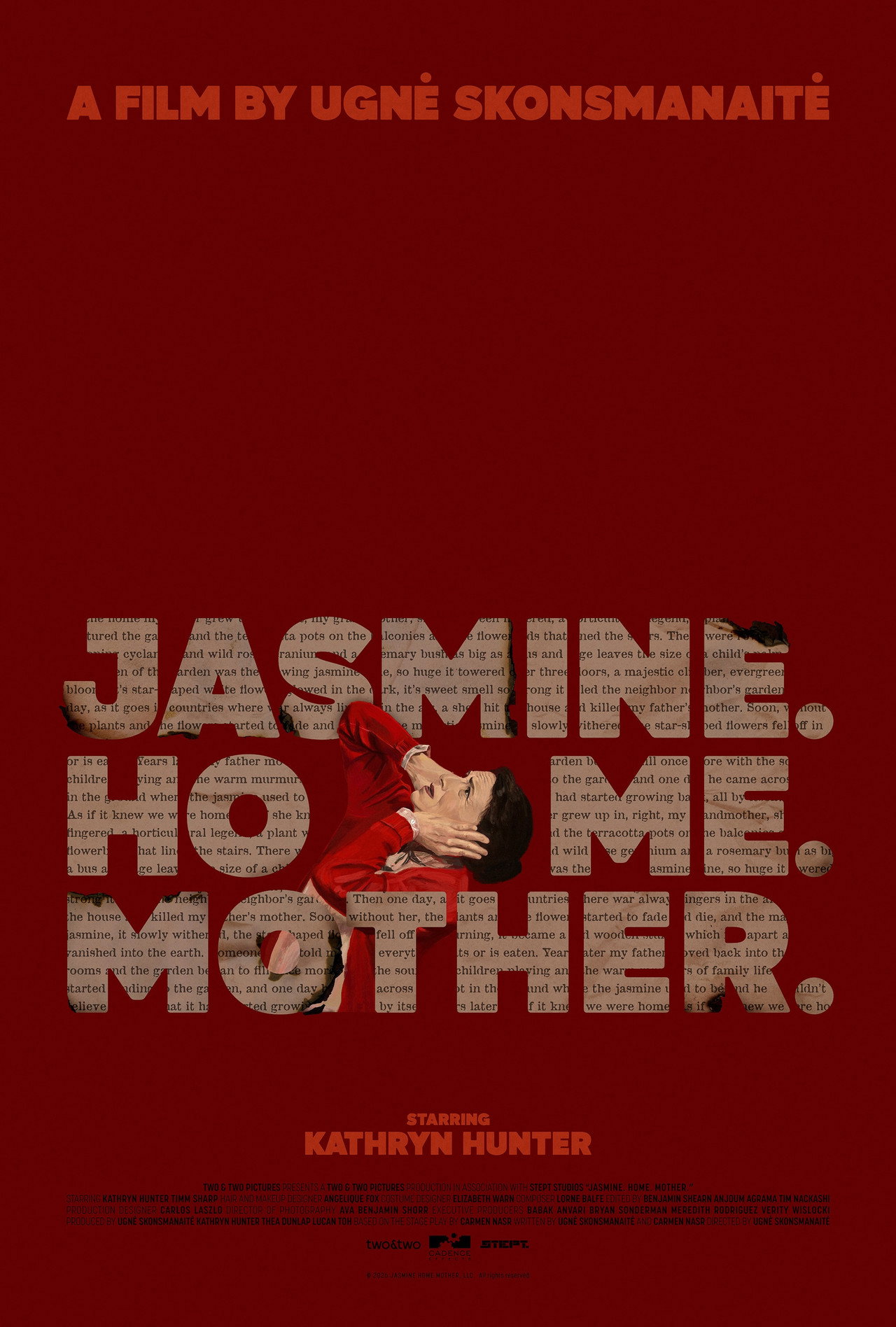 Pôster de Jasmine. Home. Mother.