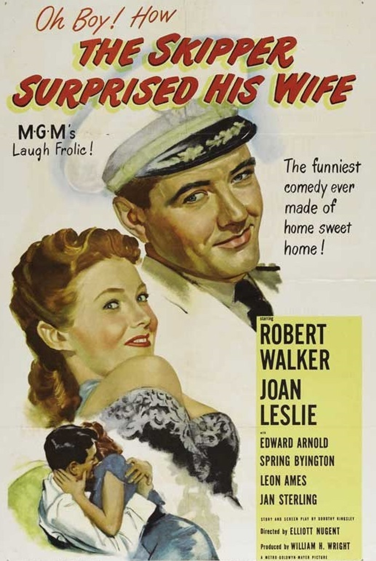 Pôster de The Skipper Surprised His Wife