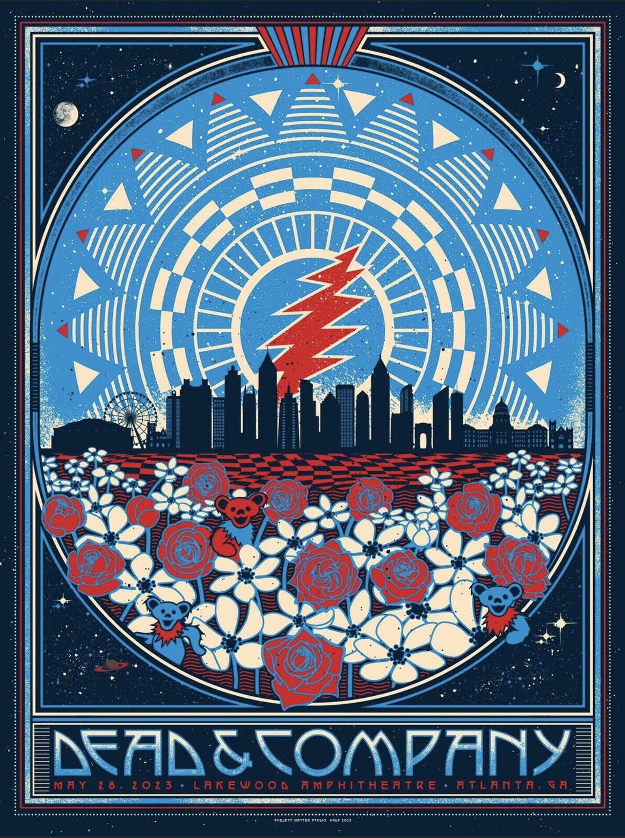 Pôster de Dead & Company: 2023-05-28 Lakewood, ATL