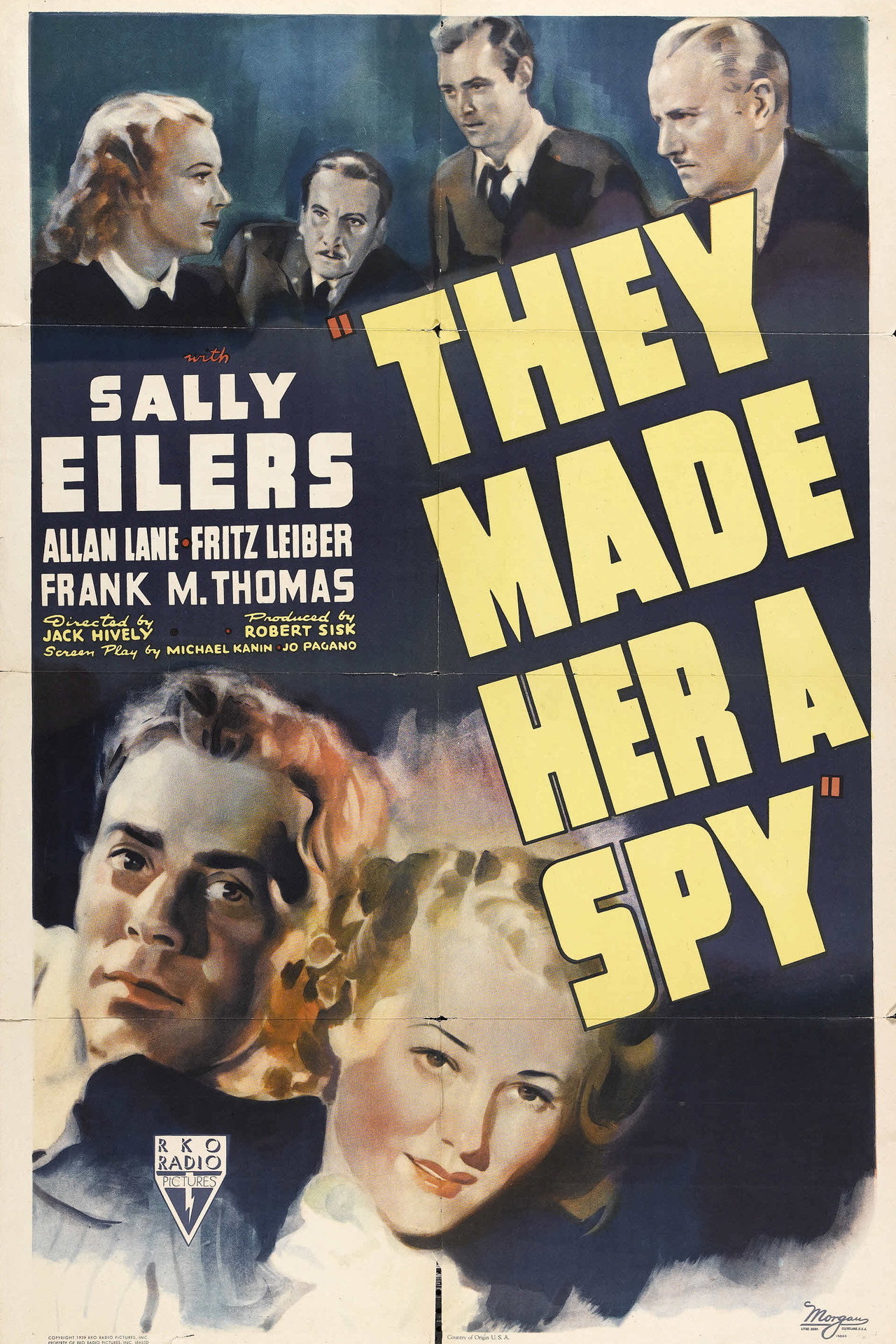 Pôster de They Made Her a Spy