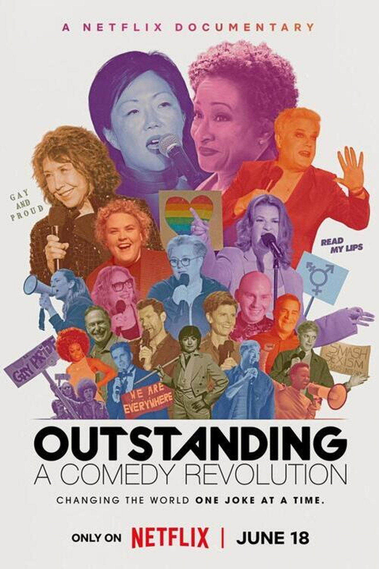 Pôster de Outstanding: A Comedy Revolution