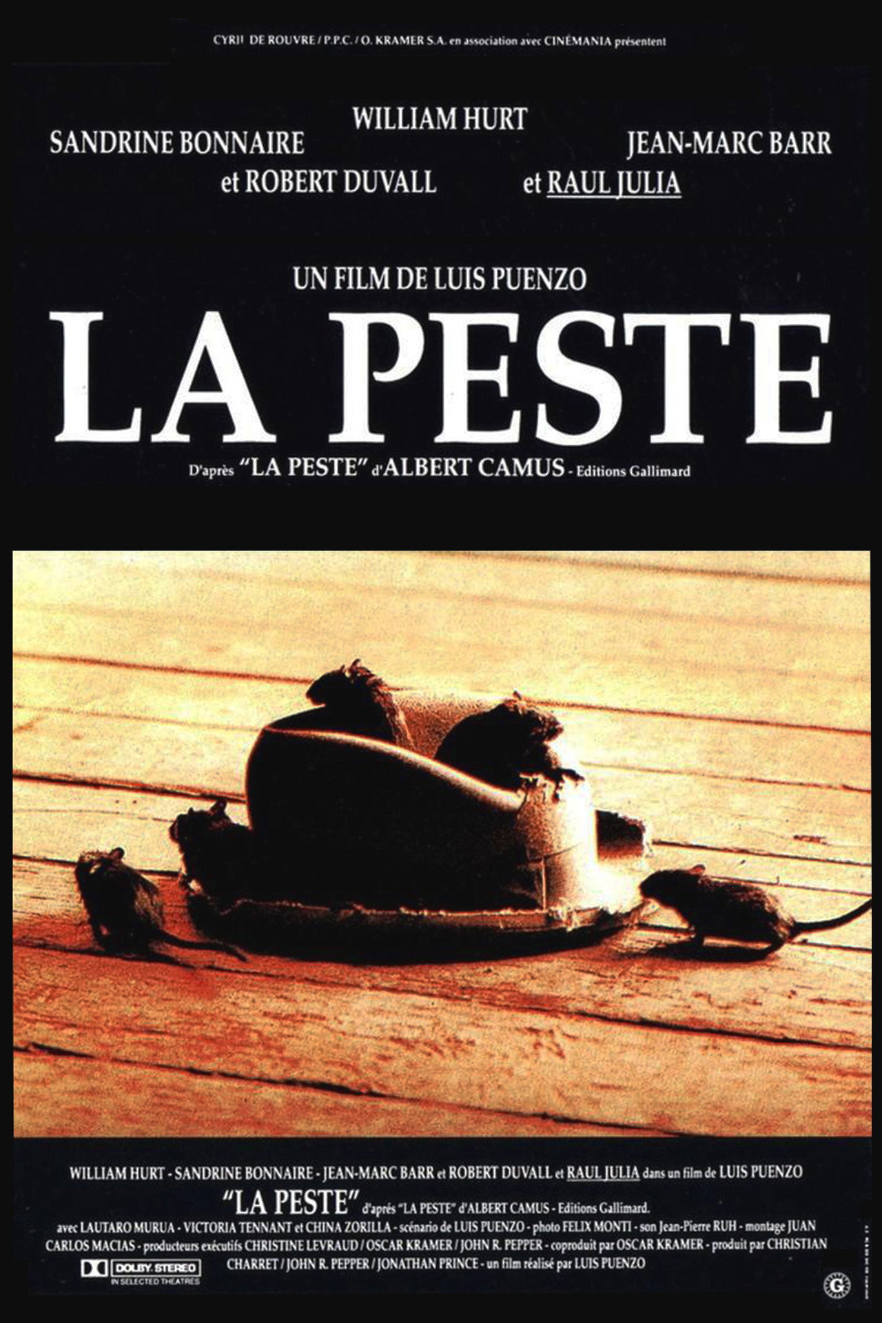 Pôster de A Peste de Camus
