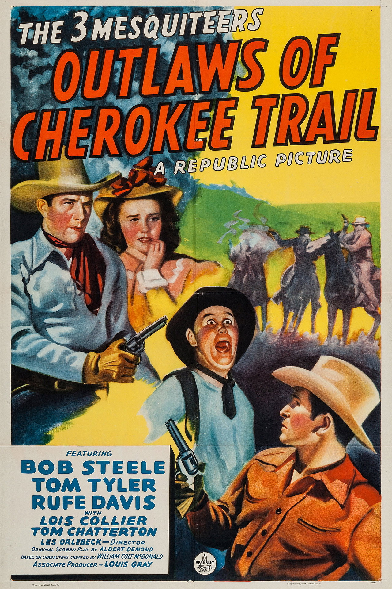 Pôster de Outlaws of Cherokee Trail
