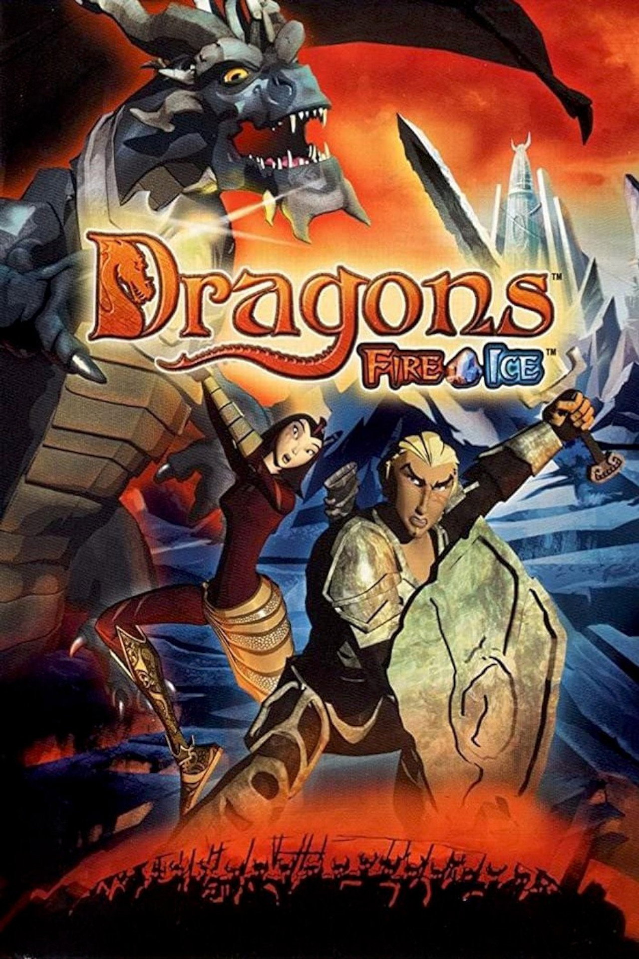Pôster de Dragons: Fire & Ice
