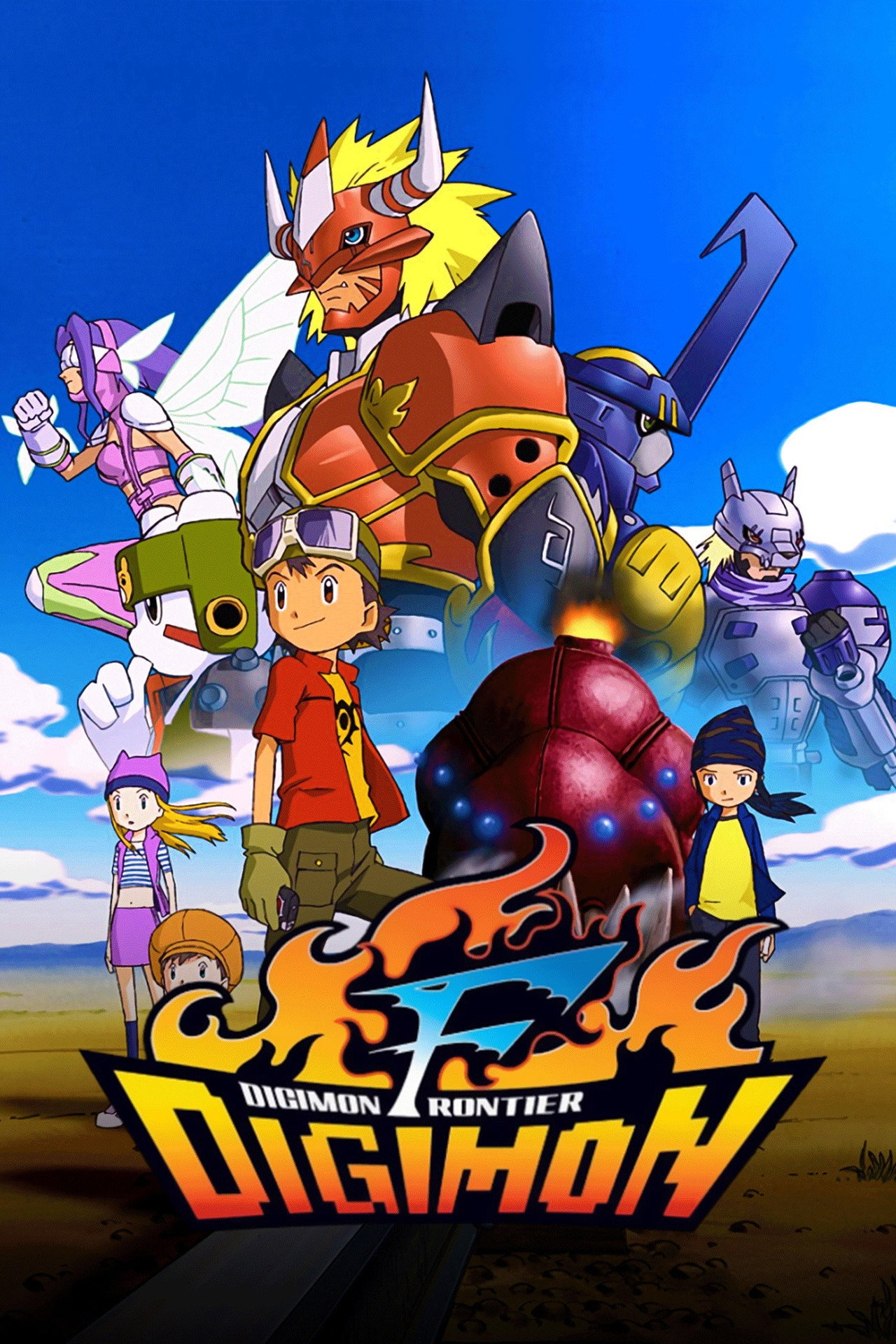 Pôster de Digimon Frontier
