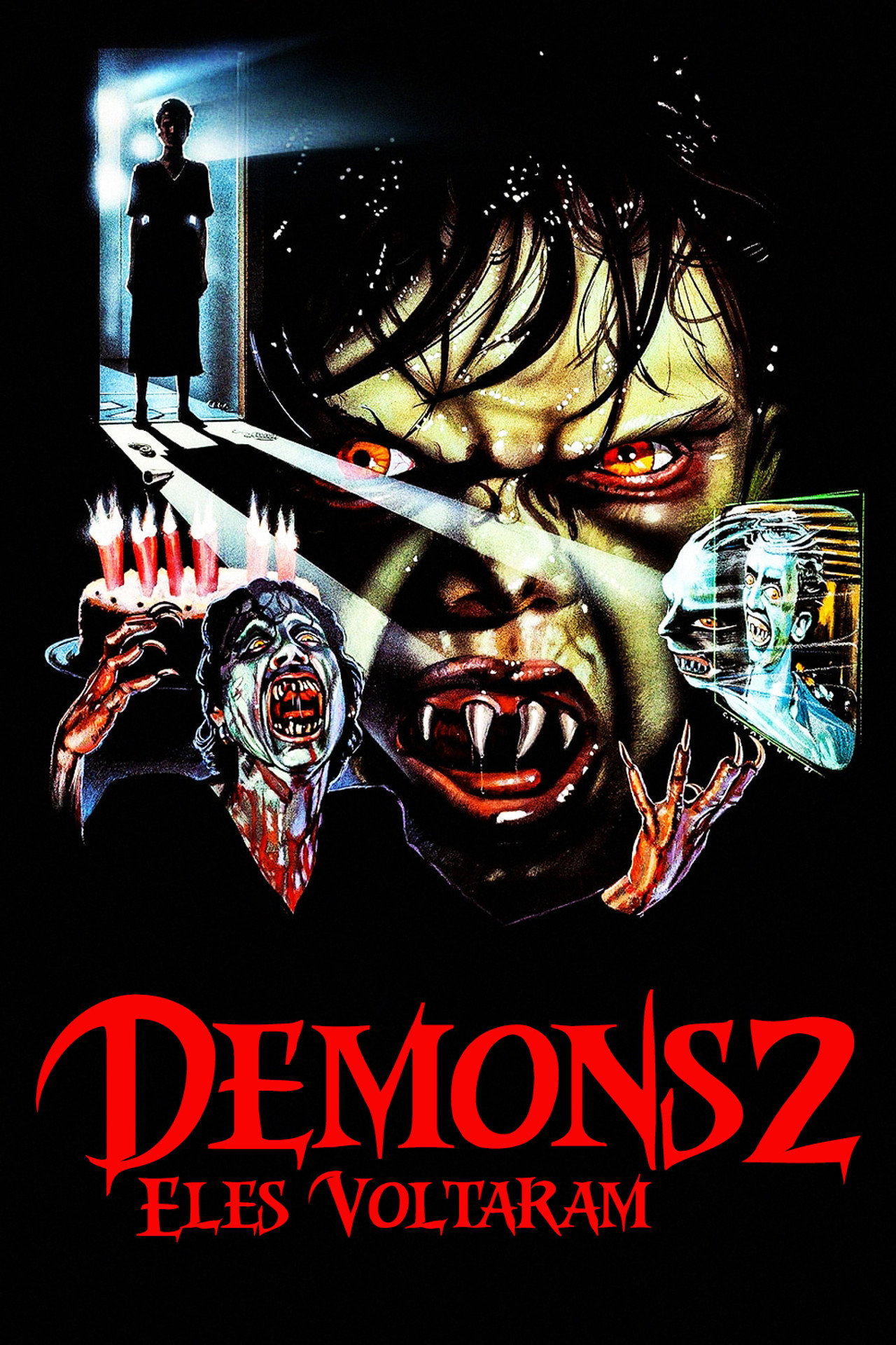 Pôster de Demons 2: Eles Voltaram