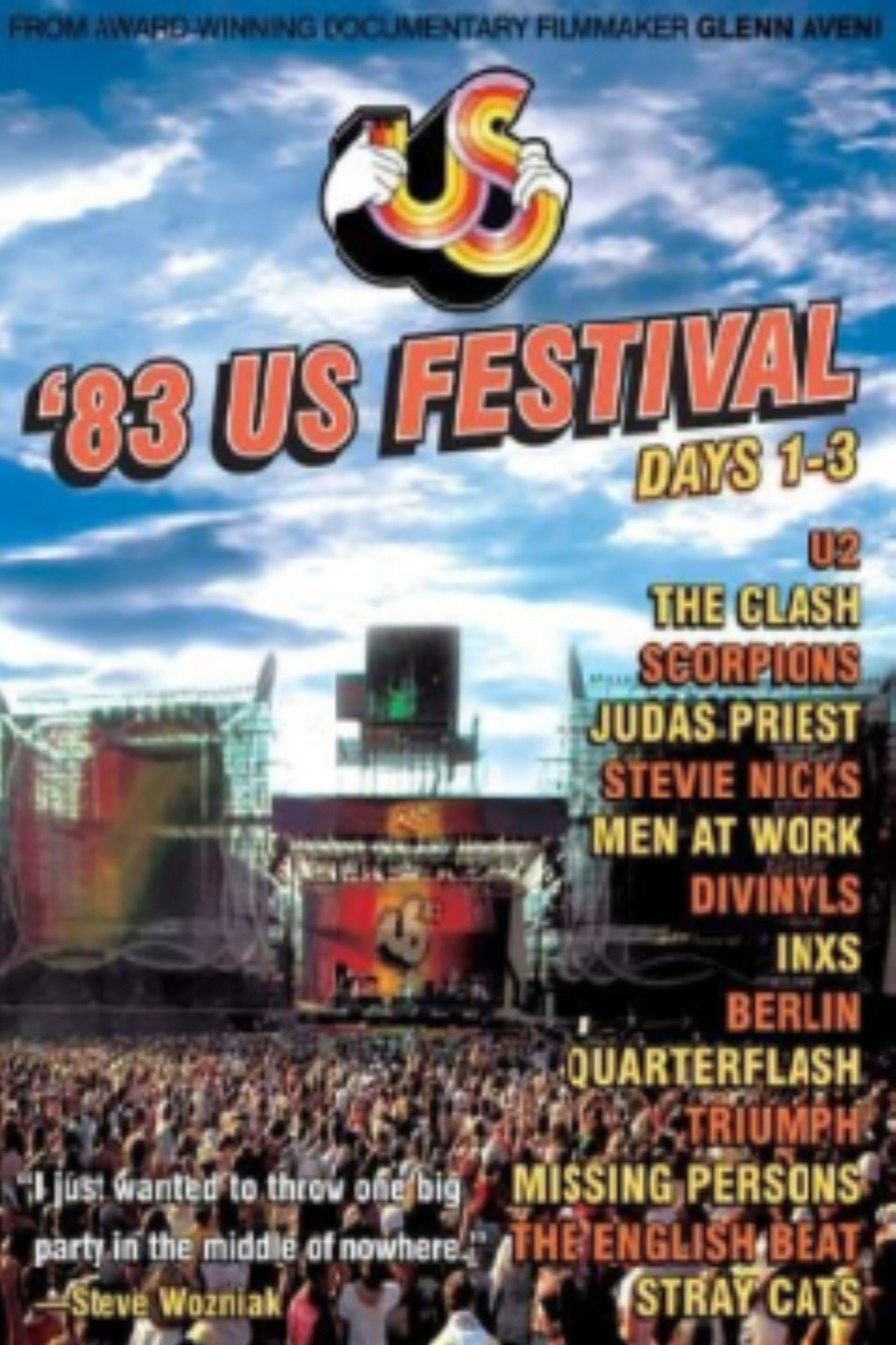 Pôster de US Festival 1983 Days 1-3