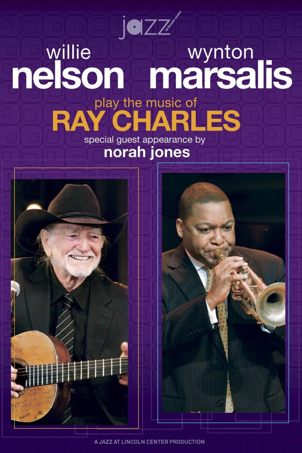 Pôster de Willie Nelson and Wynton Marsalis Play the Music of Ray Charles