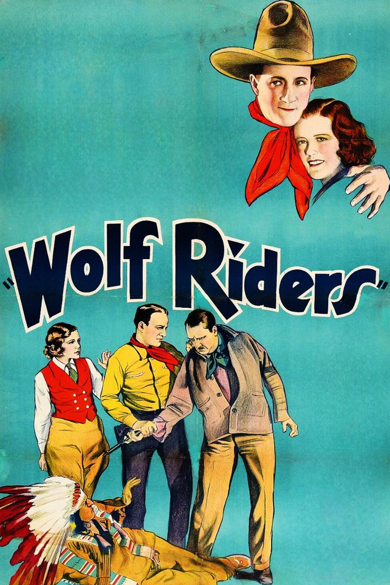 Pôster de Wolf Riders