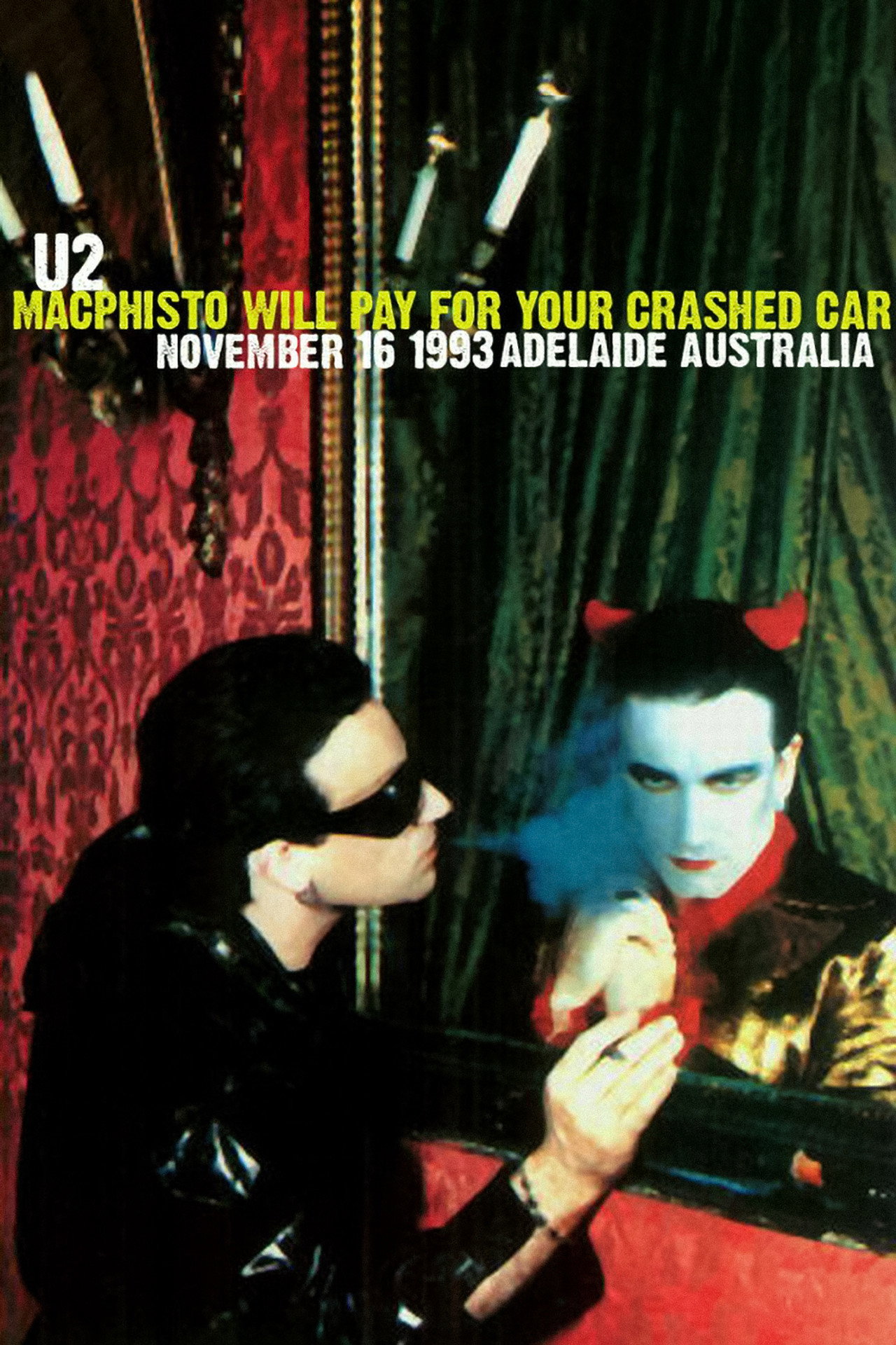 Pôster de U2 Zoo TV Live in Adelaide 1993