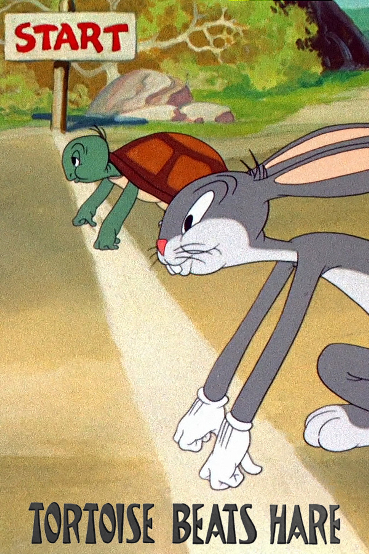 Pôster de Tortoise Beats Hare