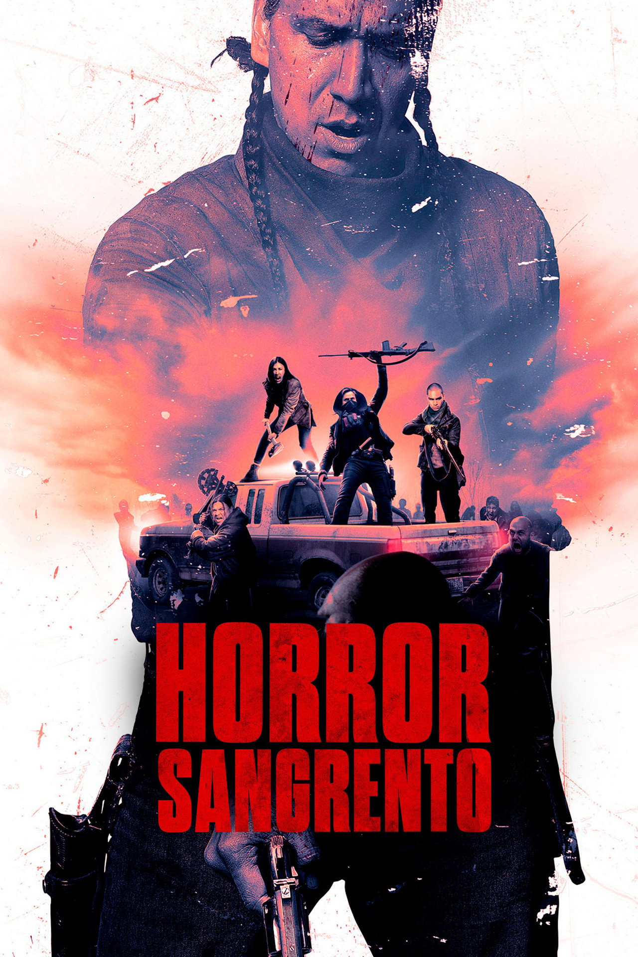 Pôster de Horror Sangrento