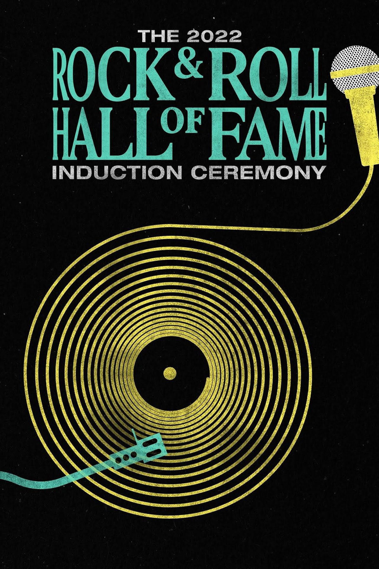 Pôster de 2022 Rock & Roll Hall of Fame Induction Ceremony