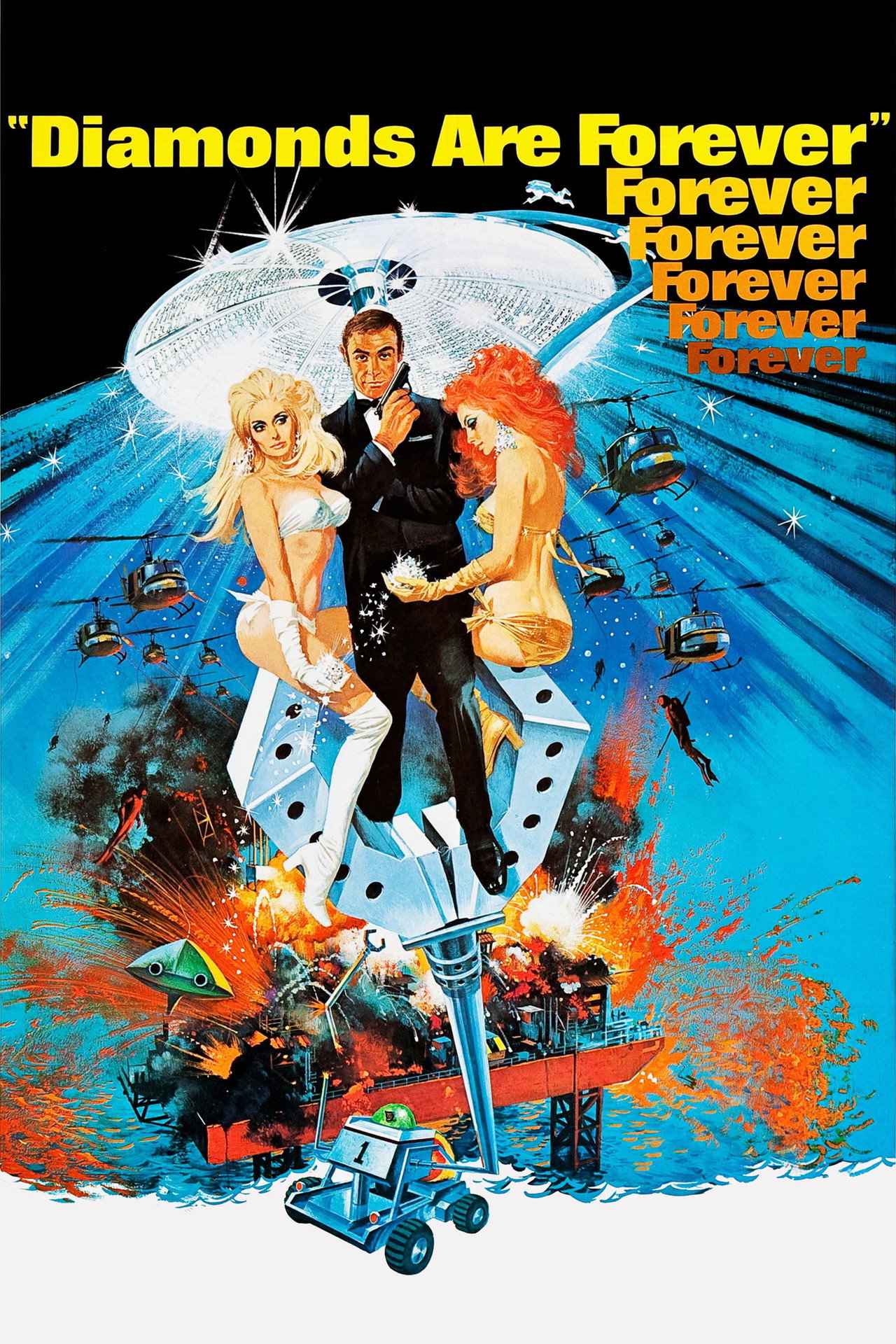 Pôster de Diamonds Are Forever