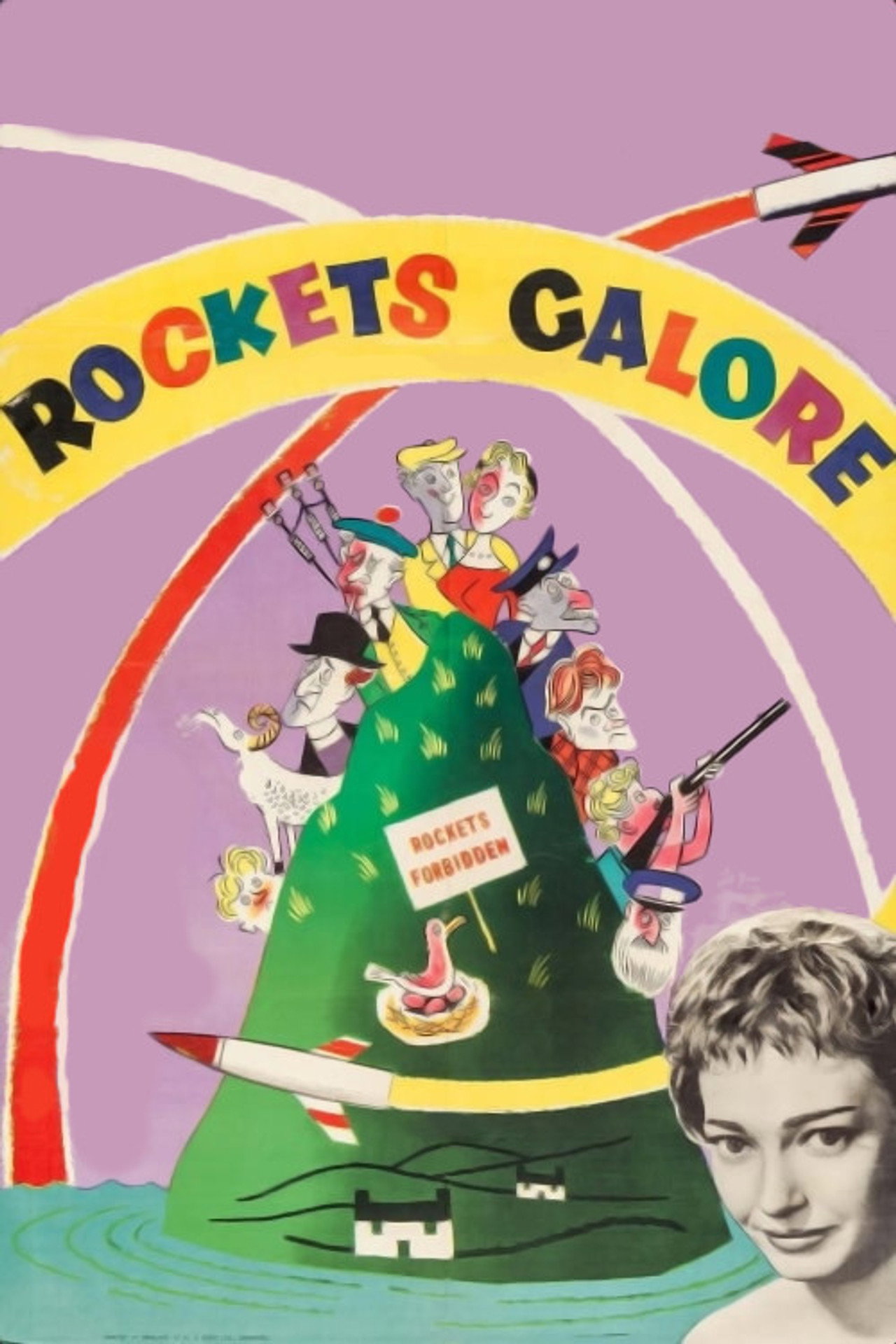 Pôster de Rockets Galore