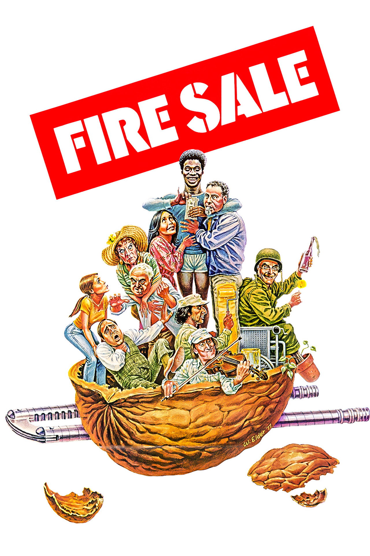 Pôster de Fire Sale