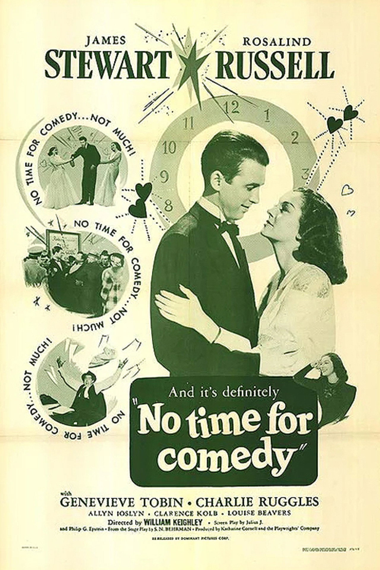 Pôster de No Time for Comedy