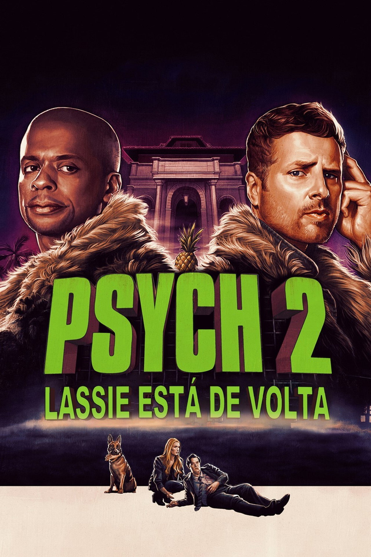 Pôster de Psych 2: Lassie está de Volta