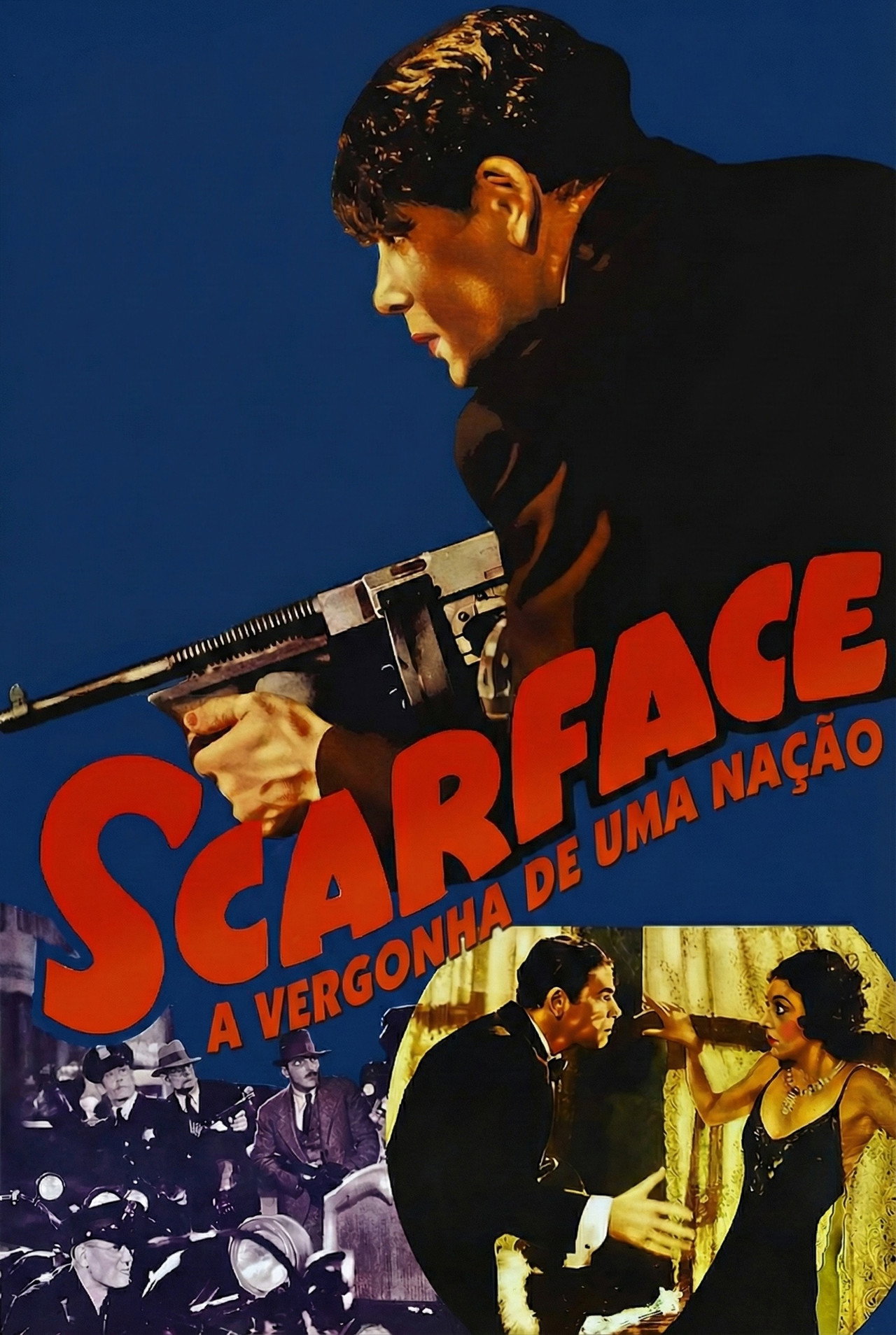 Pôster de Scarface: A Vergonha de uma Nação