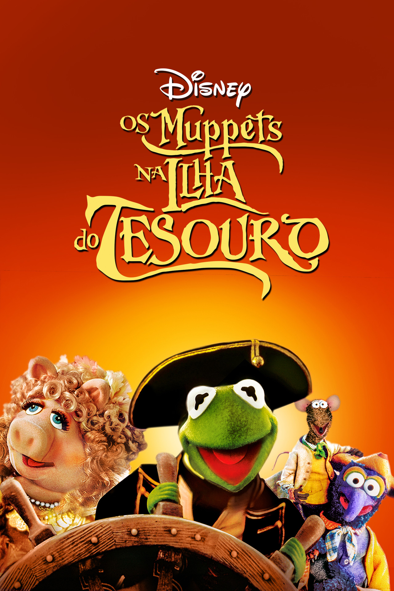 Pôster de Os Muppets na Ilha do Tesouro