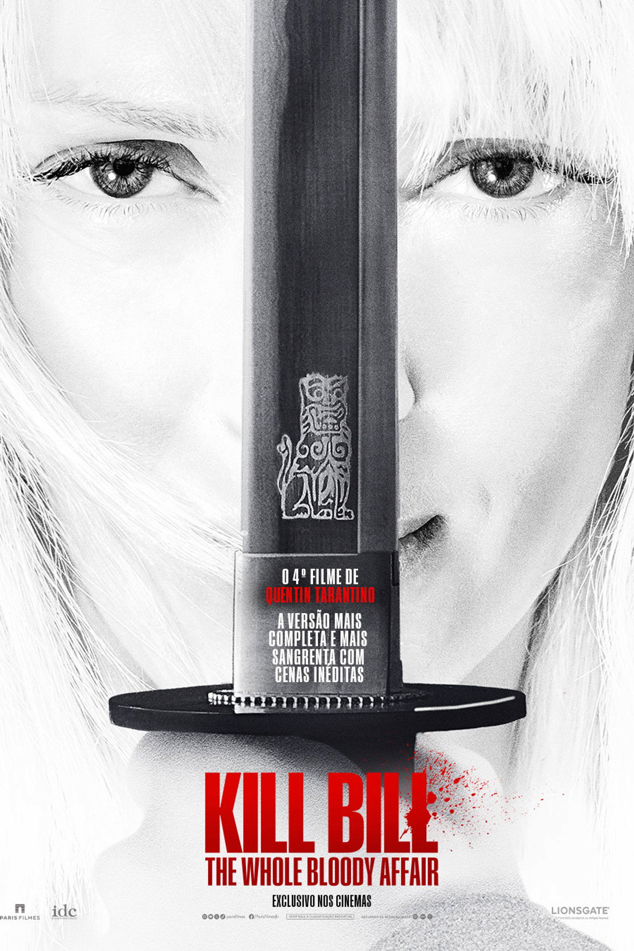 Pôster de Kill Bill: Todo o Sangue Derramado