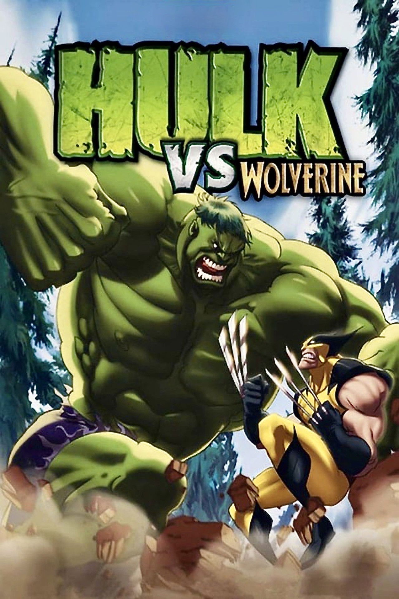 Pôster de Hulk vs. Wolverine