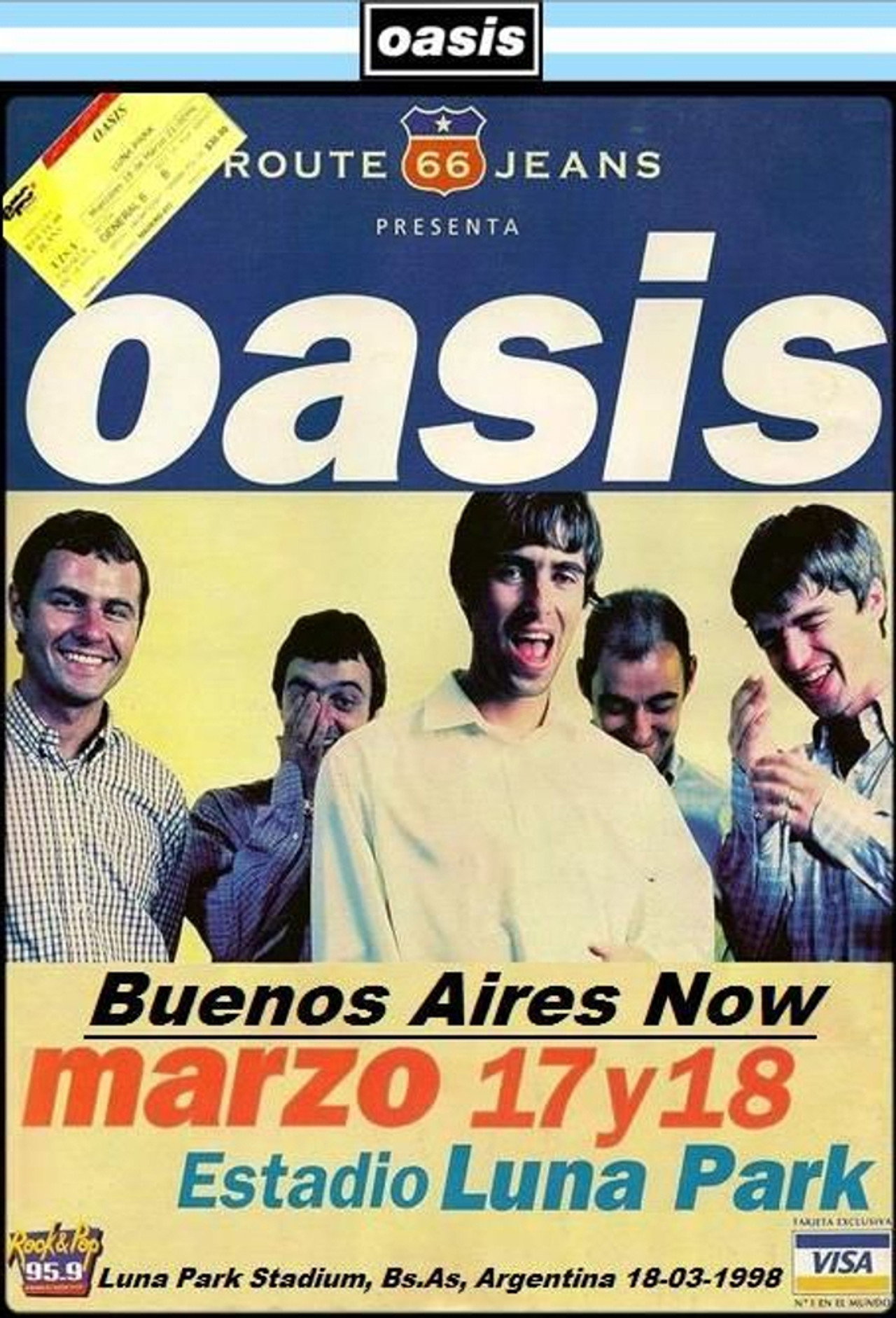Pôster de Oasis: Live at Luna Park