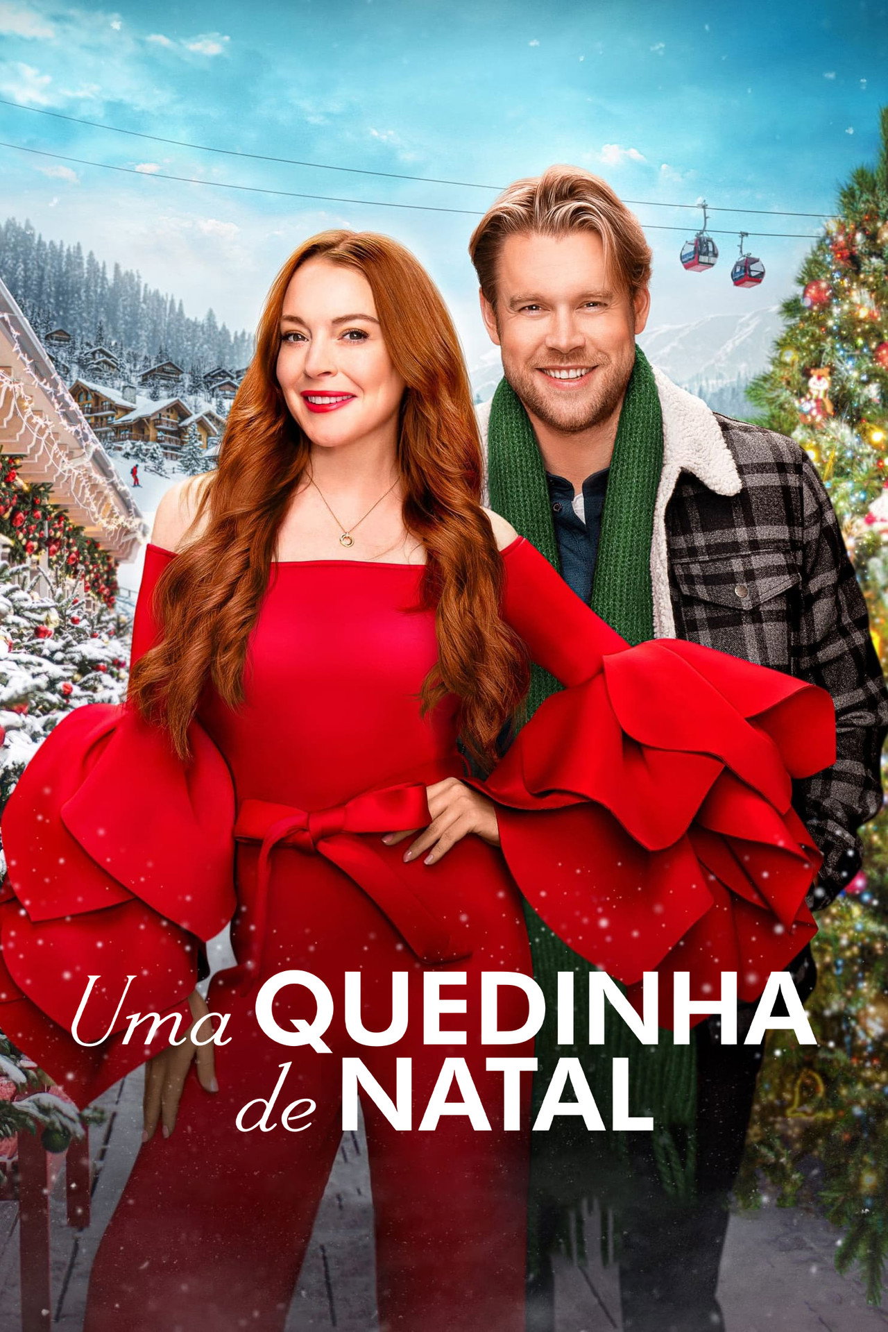 Pôster de Uma Quedinha de Natal